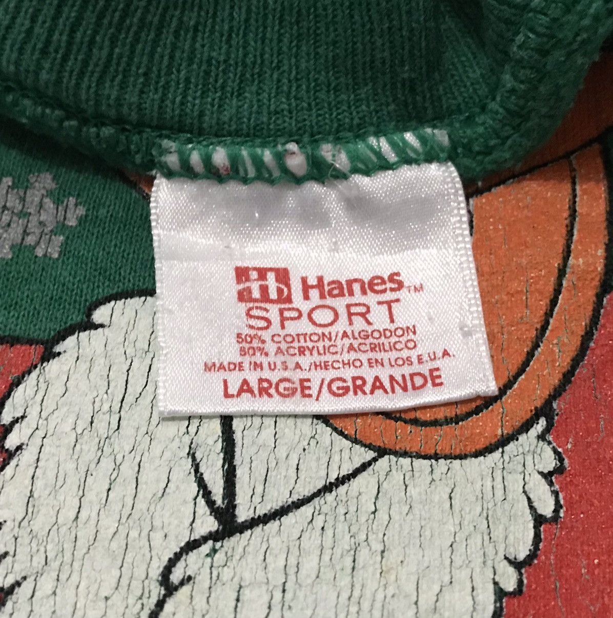 Cartoon Network × Disney × Hanes Vintage Donald Duck “Merry Christmas” Sweatshirt Size US L / EU 52-54 / 3 - 5 Thumbnail