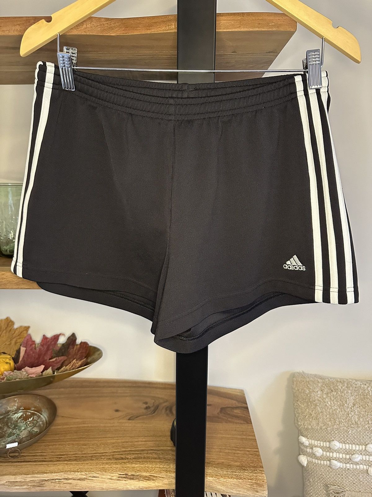 Adidas × Vintage Vintage 2006 Adidas Logo three stripes climate black shorts Size 28" / US 6 / IT 42 - 1 Thumbnail