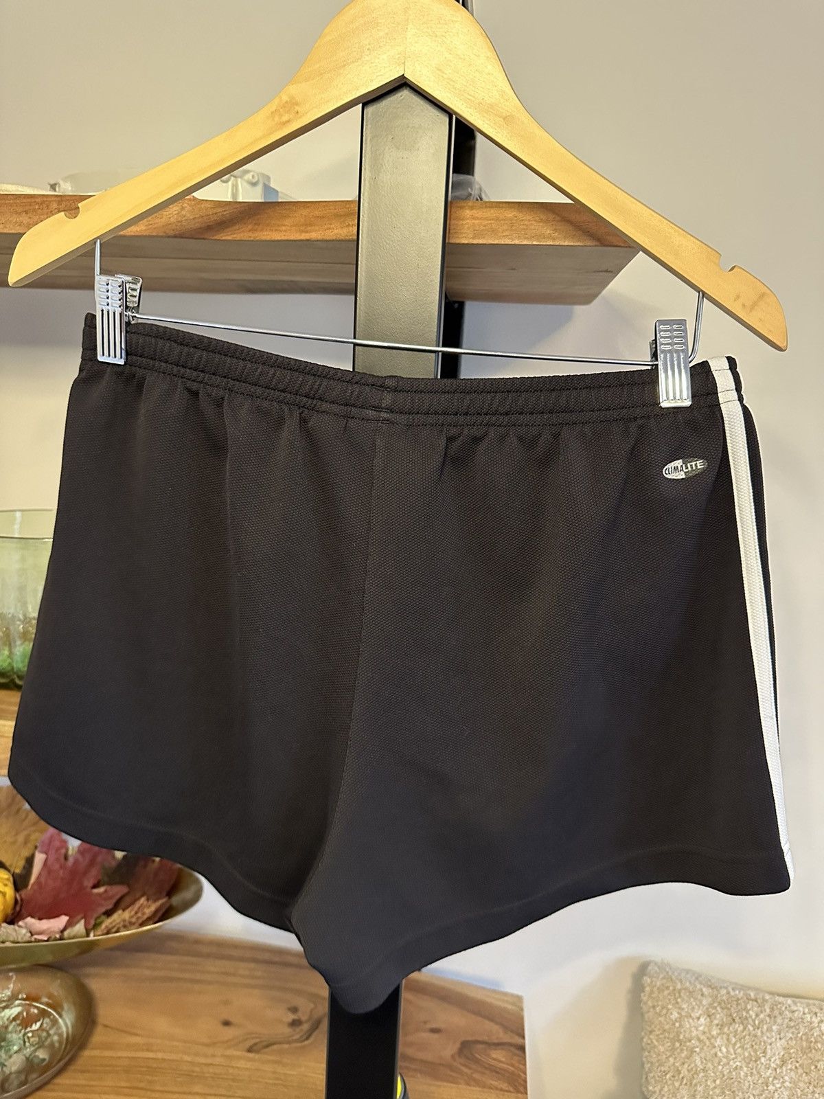 Adidas × Vintage Vintage 2006 Adidas Logo three stripes climate black shorts Size 28" / US 6 / IT 42 - 4 Thumbnail