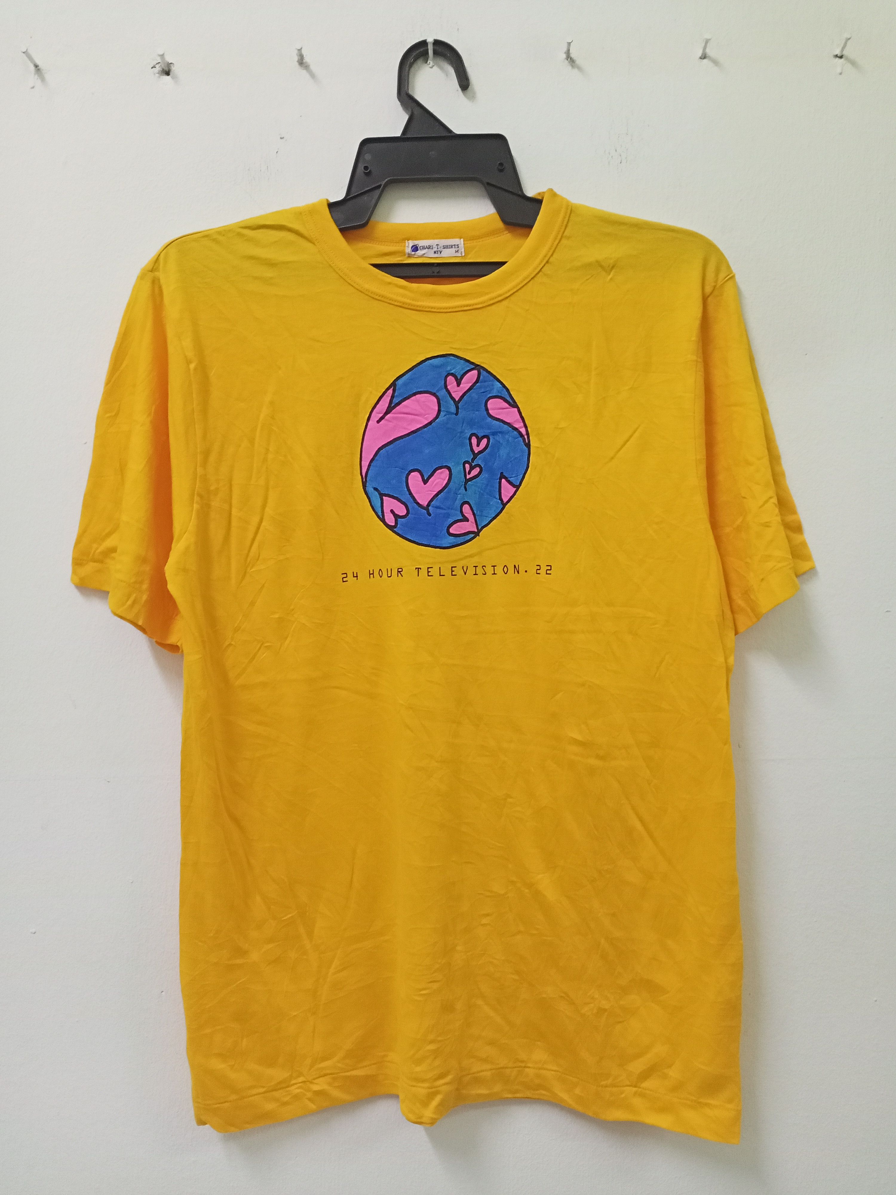 Japanese Brand Vintage 24 hour television Love Earth Art T-shirt Size US S / EU 44-46 / 1 - 1 Thumbnail
