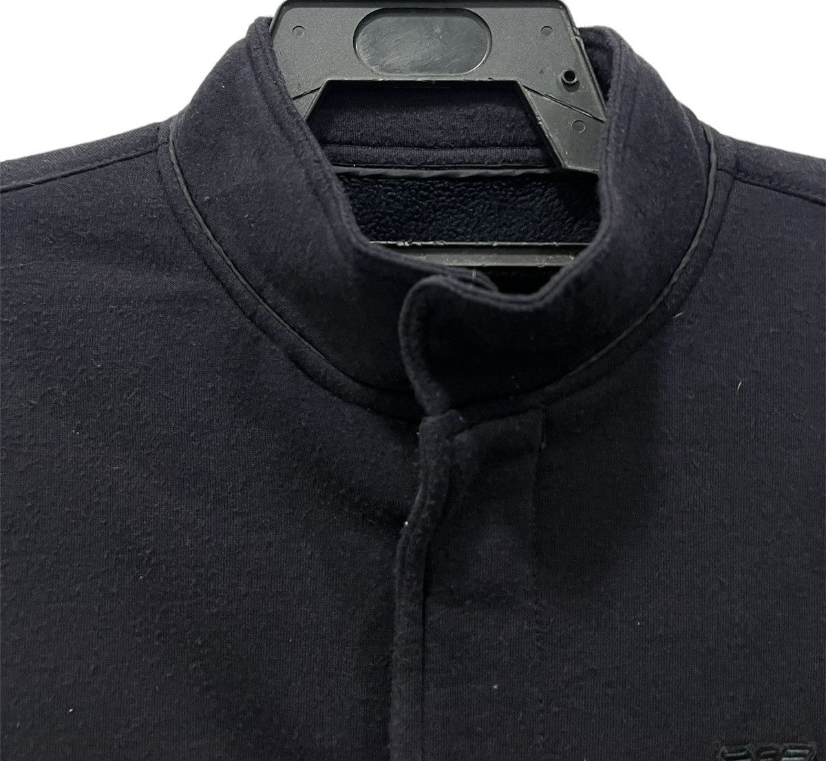 Emporio Armani Emporio Armani Jeans Men's Black Full-Zip Jacket - Size L Size US L / EU 52-54 / 3 - 3 Thumbnail