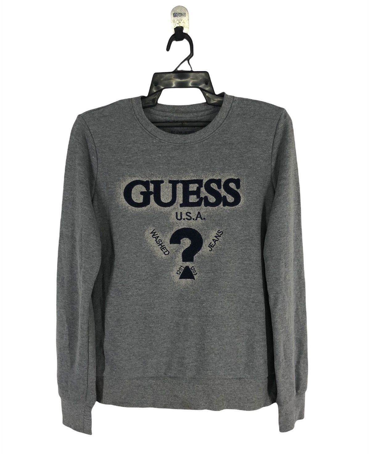 Guess × Vintage Guess sweatshirt big logo streetwear size S cw21 Size US S / EU 44-46 / 1 - 1 Thumbnail