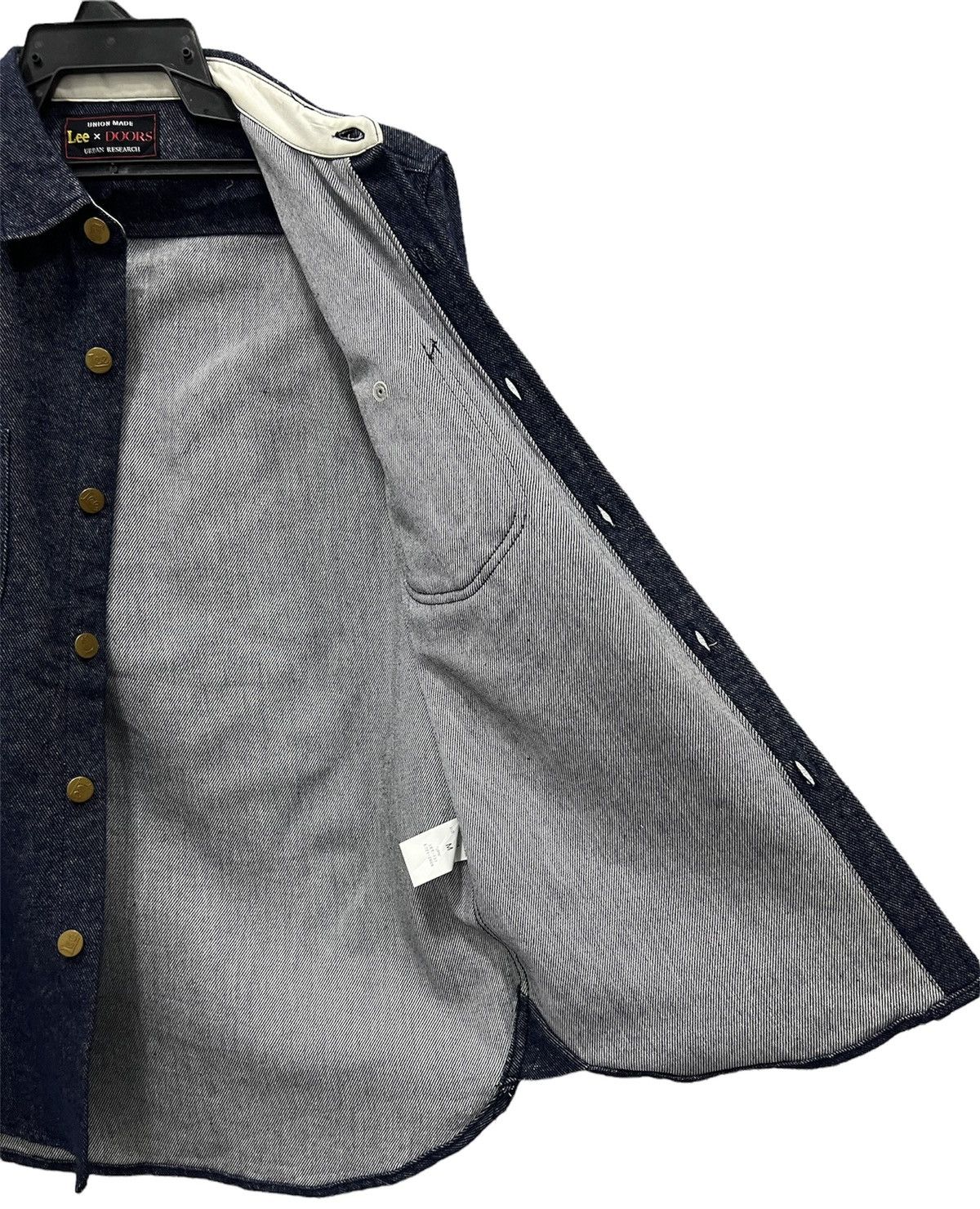 Lee × Vintage VINTAGE UNION MADE LEE X DOORS URBAN RESEARCH SHIRT BUTTON Size US M / EU 48-50 / 2 - 9 Thumbnail
