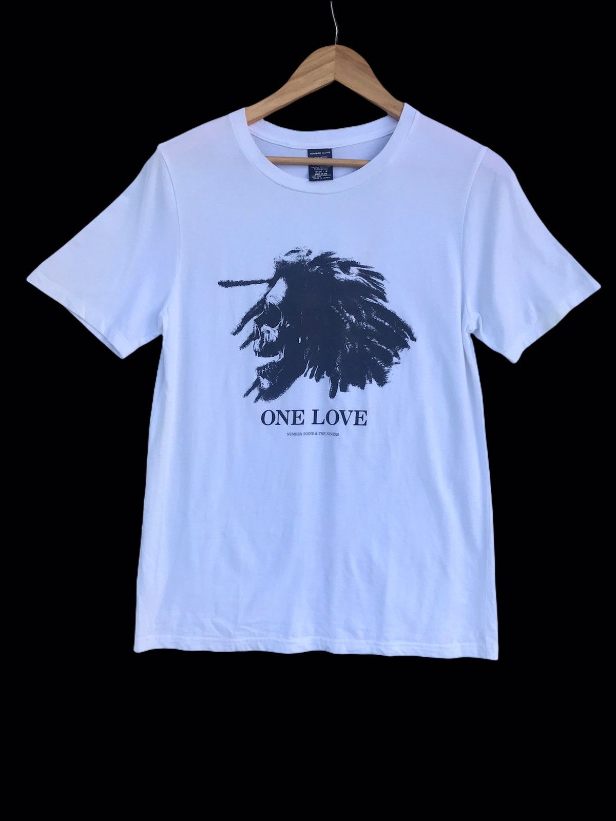 the Number Niners グラフィックTシャツ 3サイズ Number (N)ine × Takahiromiyashita The Soloist. THE NUMBER
