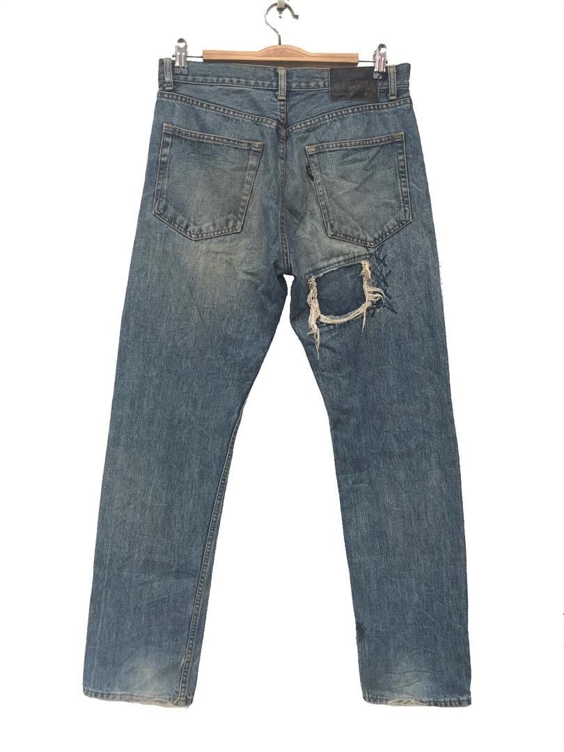 Beams Plus × Designer Vintage Beams Distressed Pachwork Designer Size US 32 / EU 48 - 7 Thumbnail