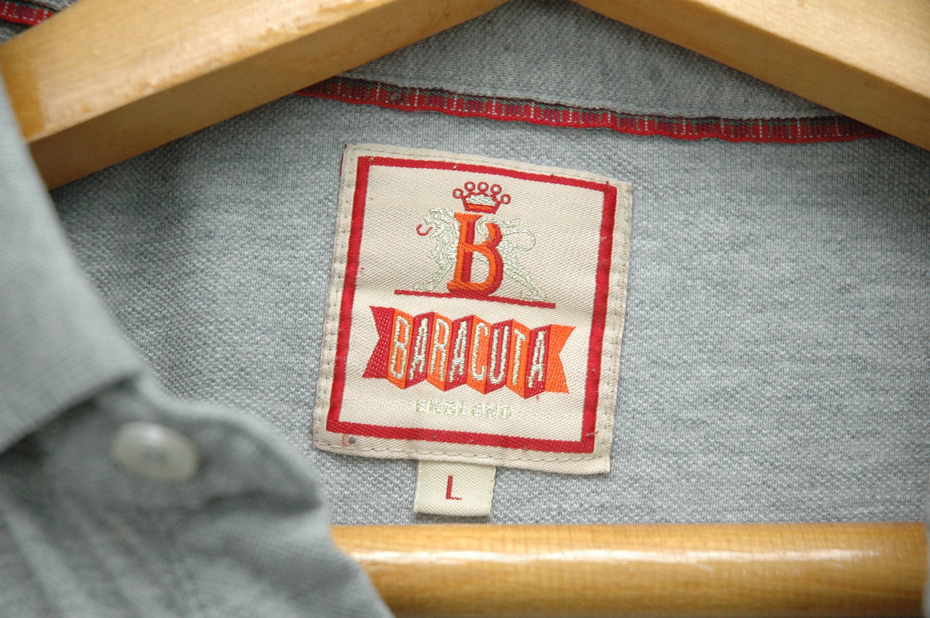 Baracuta Baracuta England Polo Grey Size US L / EU 52-54 / 3 - 5 Thumbnail