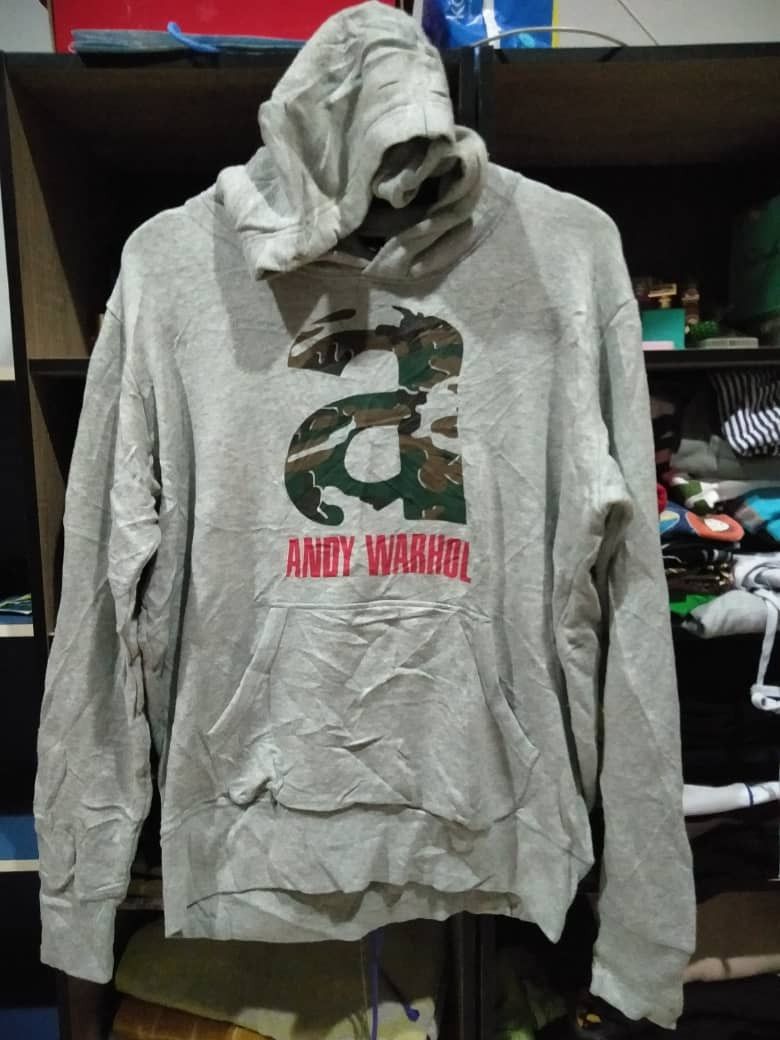 Andy Warhol 🔥 ANDY WARHOL POP ART HOODIE Size US L / EU 52-54 / 3 - 1 Thumbnail