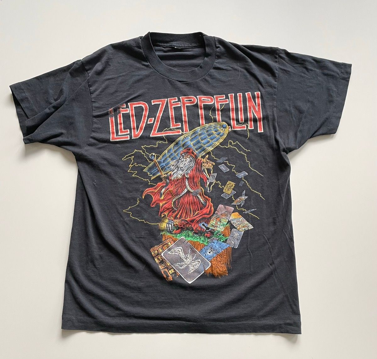 Vintage Led Zeppelin The Hermit Zoso Wizard Vintage Size US L / EU 52-54 / 3 - 1 Preview