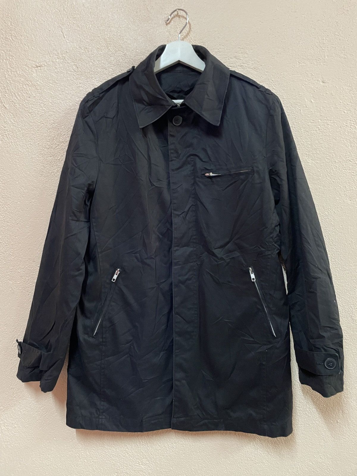 Takeo Kikuchi Utility jacket bondage quilted menswear hype L