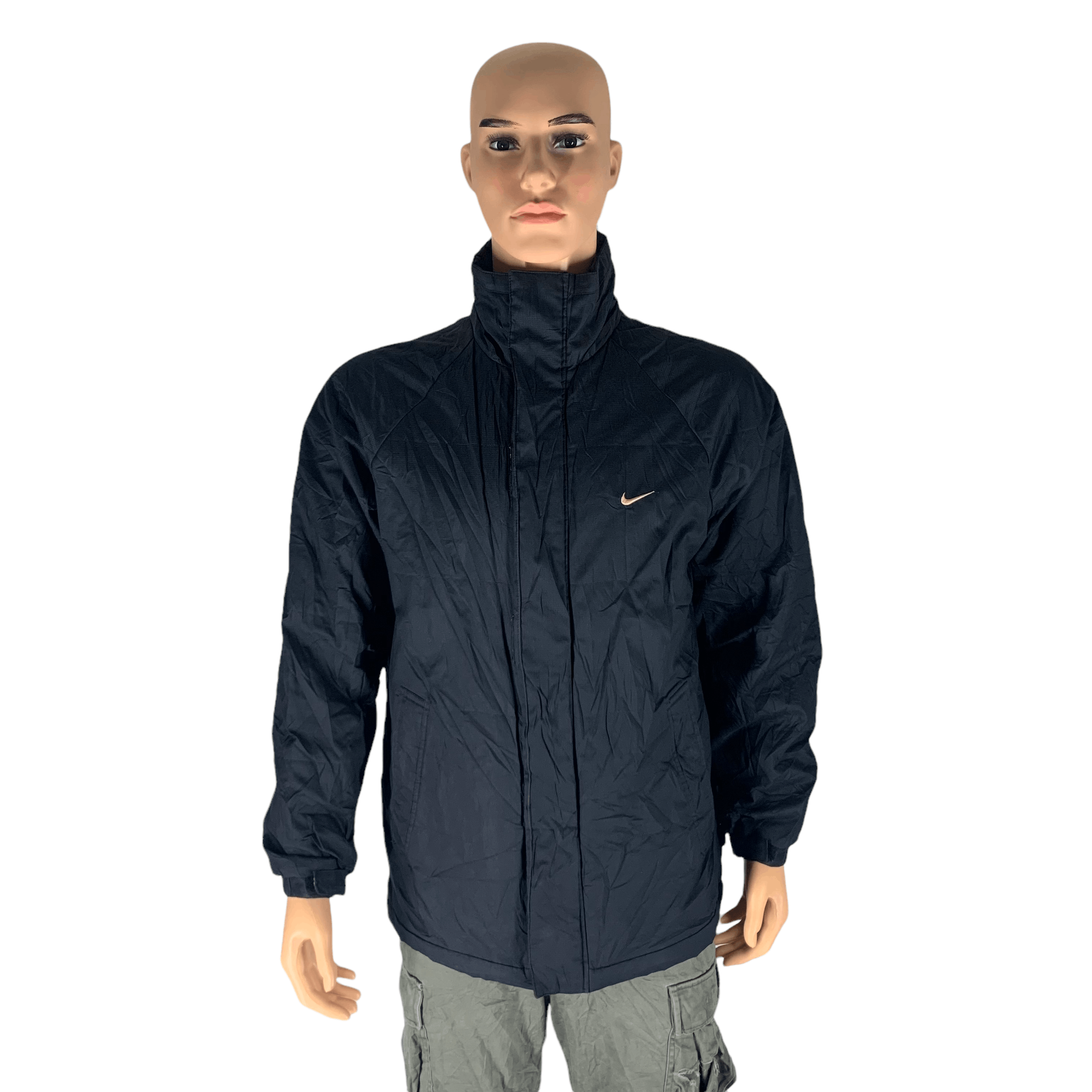 Nike Gold Swoosh Black Jacket #3555-50