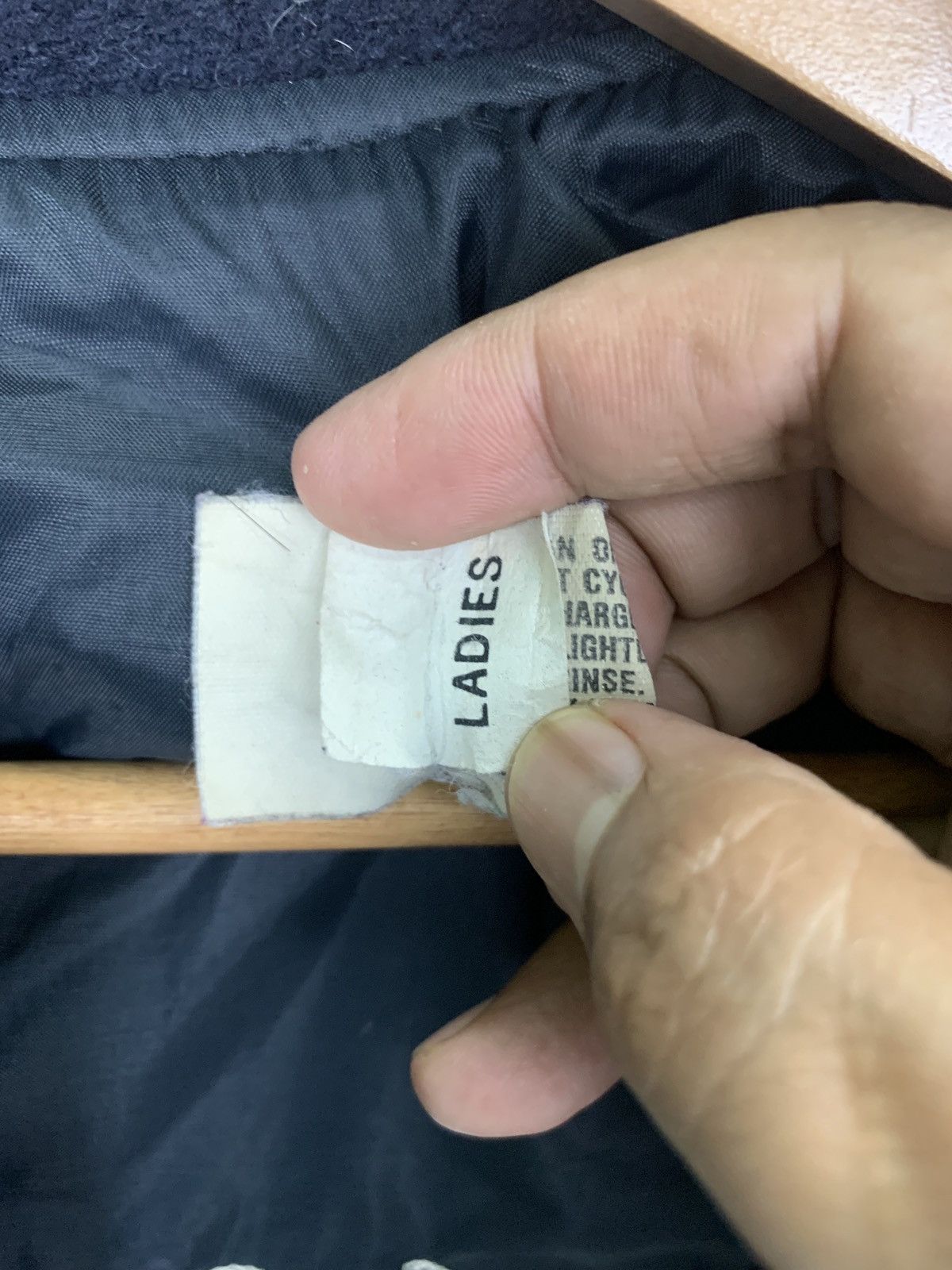 Authentic wool jacket made in USA