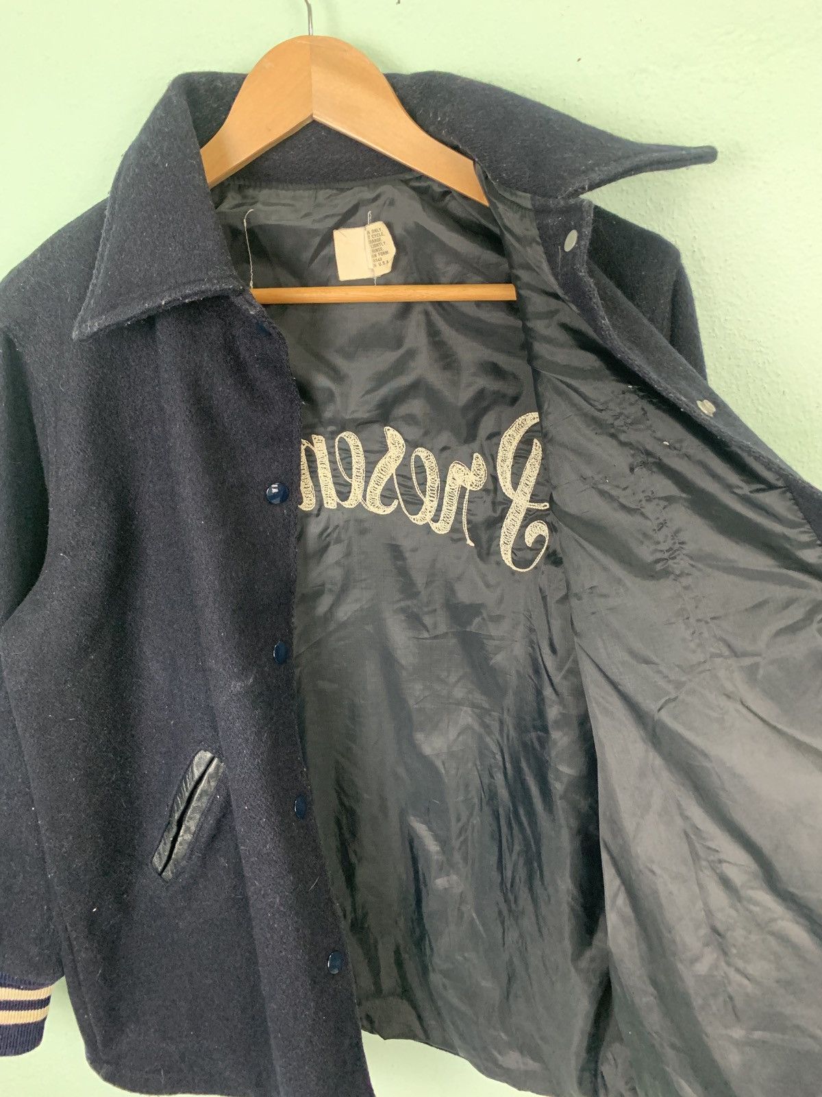 Authentic wool jacket made in USA