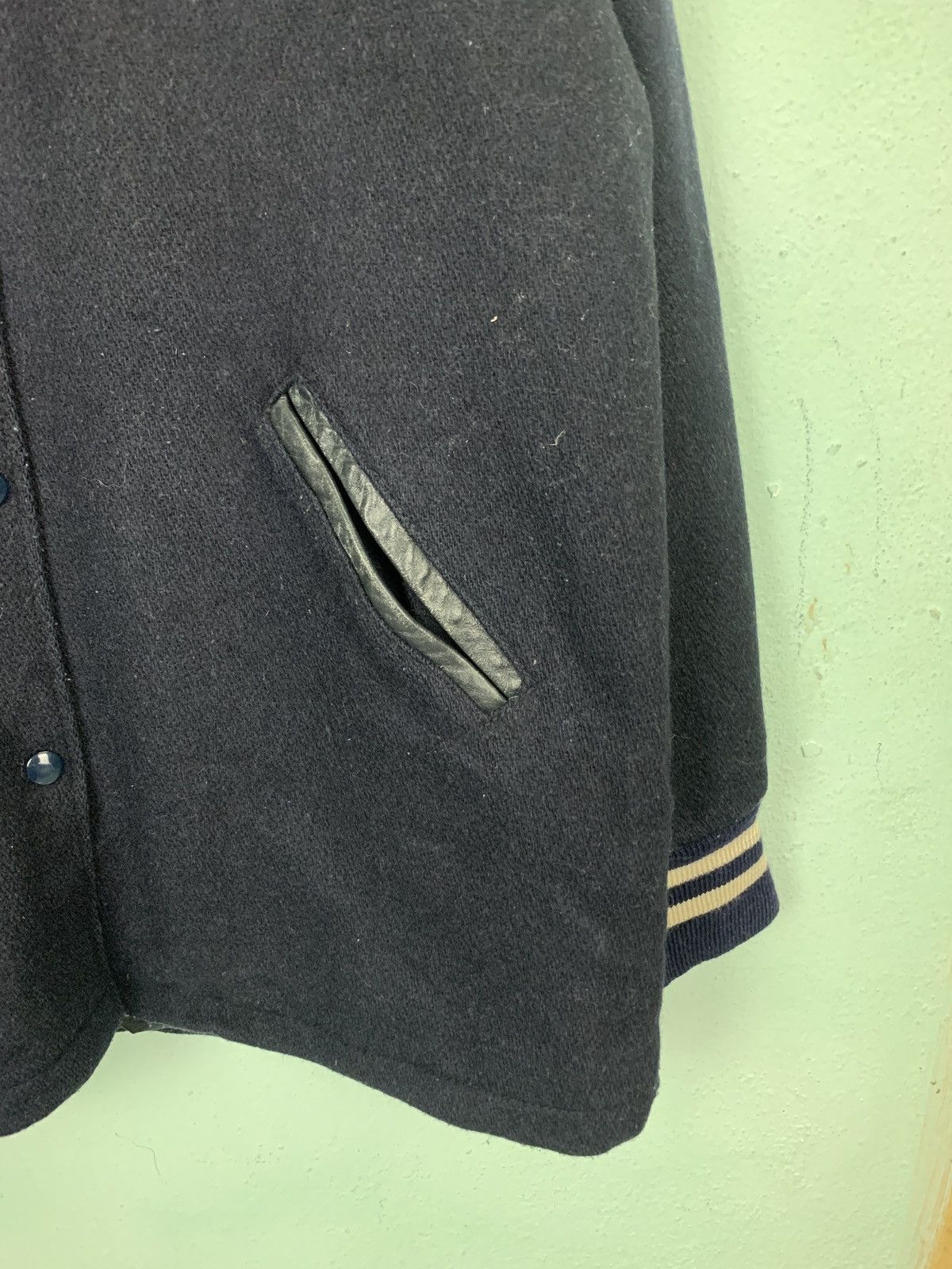 Authentic wool jacket made in USA