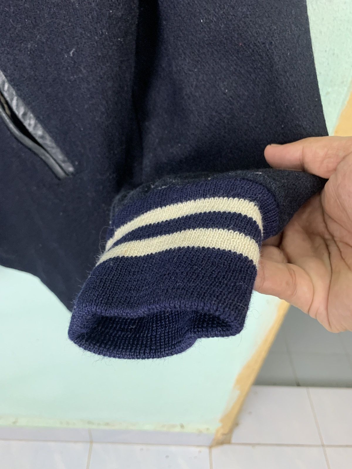 Authentic wool jacket made in USA