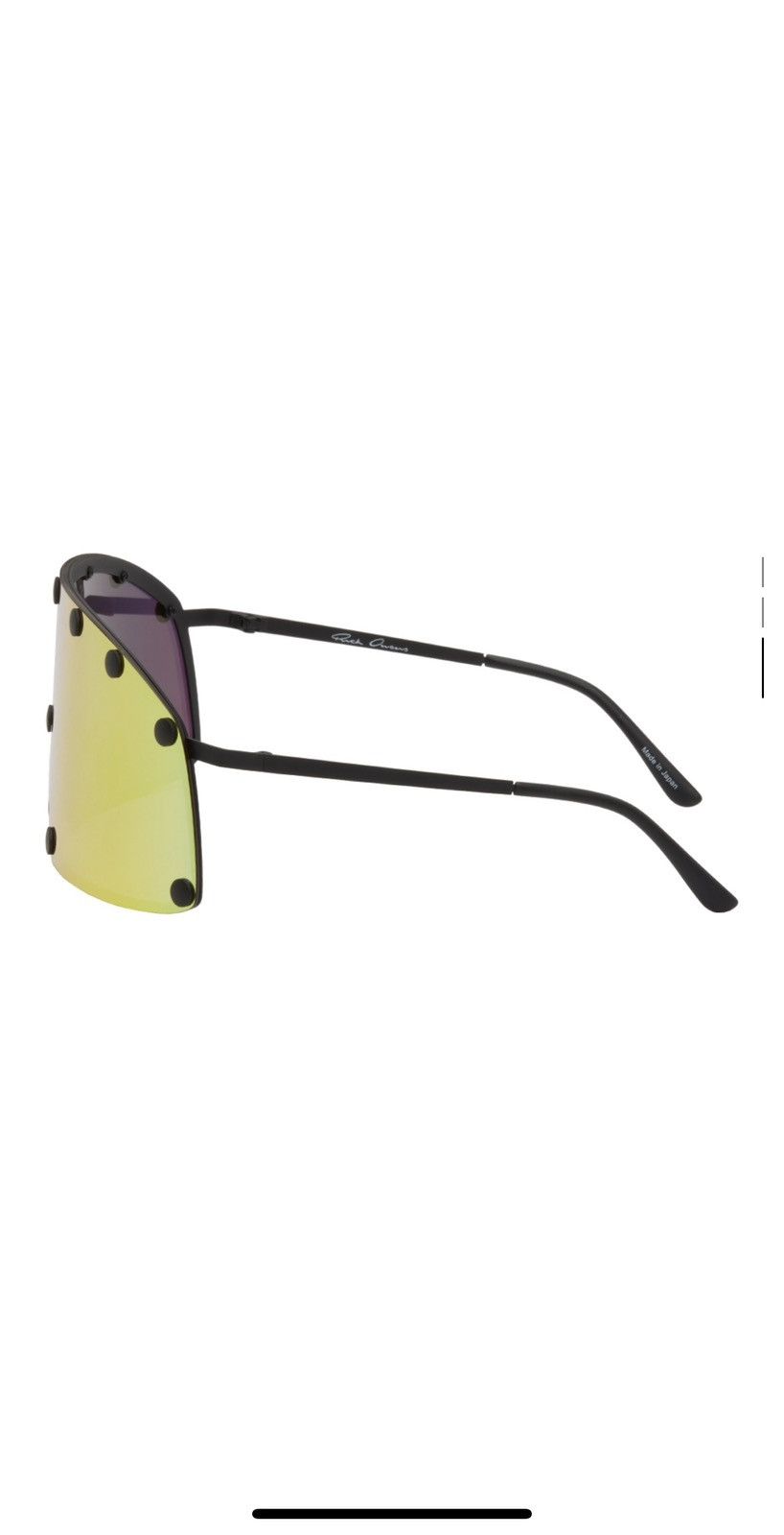 Rick Owens Rick Owens Shielding Sunglasses Rainbow Size ONE SIZE - 3 Thumbnail