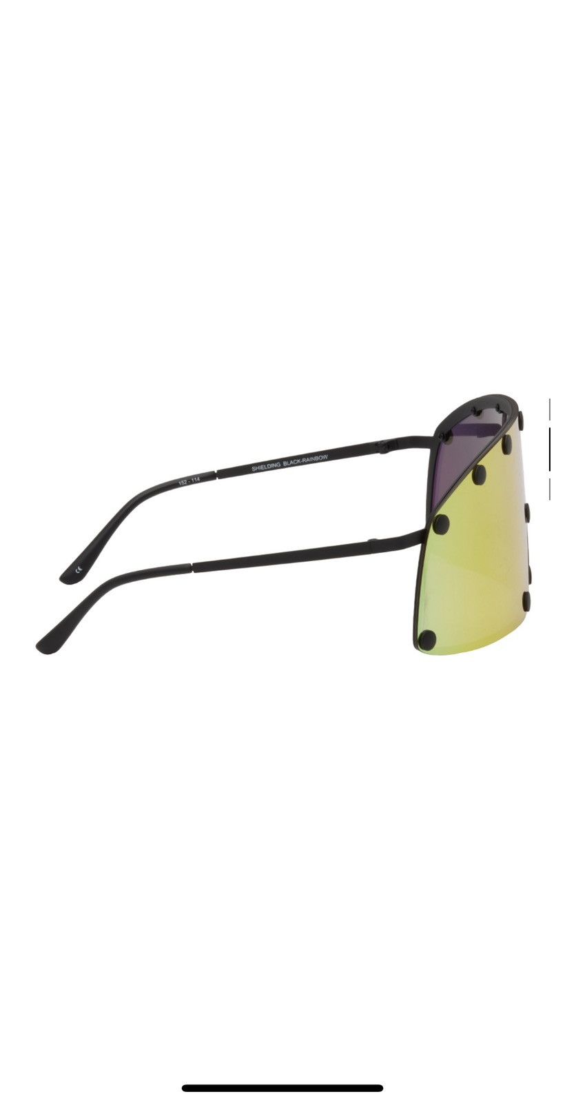 Rick Owens Rick Owens Shielding Sunglasses Rainbow Size ONE SIZE - 2 Thumbnail