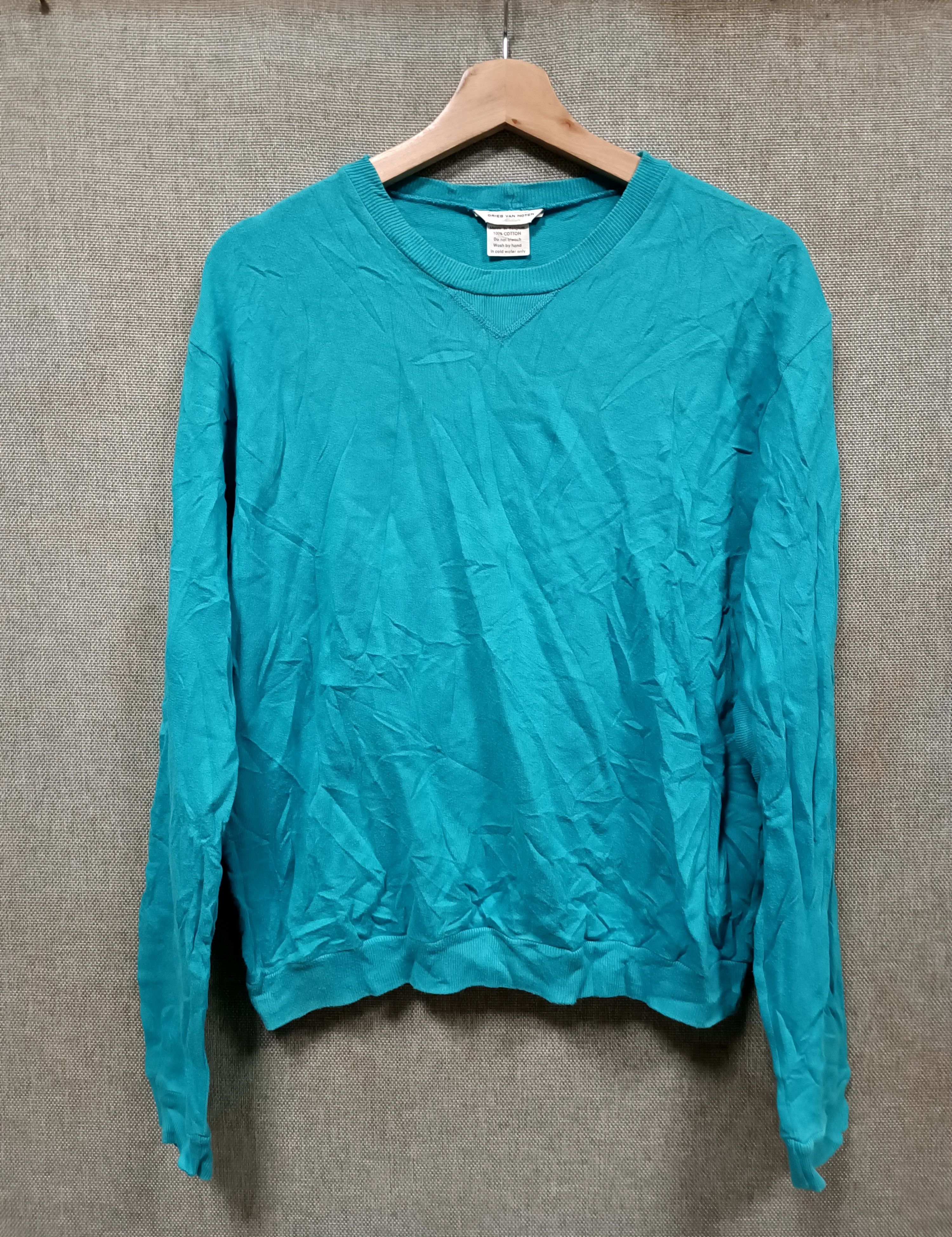 Dries Van Noten sweatshirt Dries Van Noten made in belgium Size US S / EU 44-46 / 1 - 1 Thumbnail