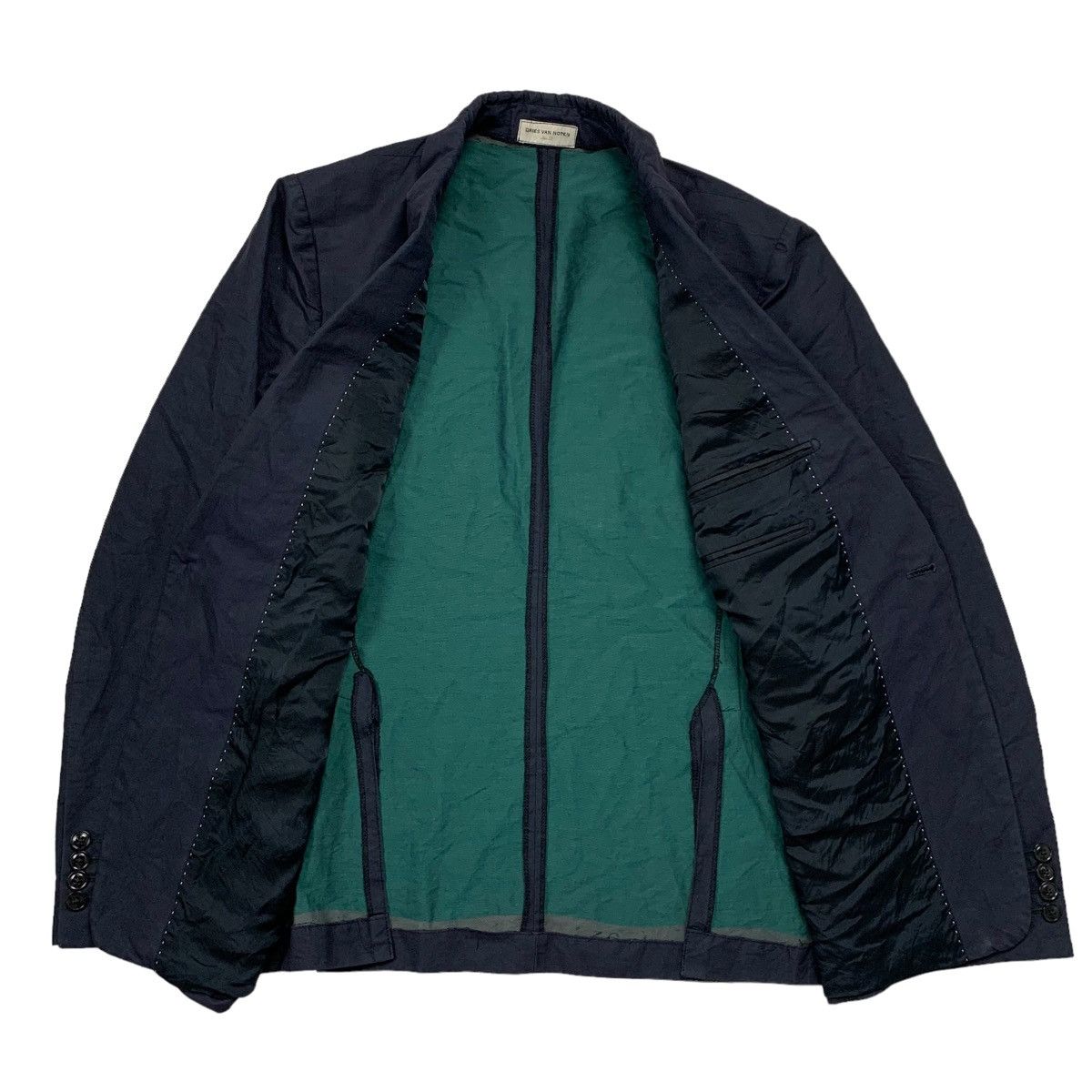 Dries Van Noten × Vintage Vintage dries van noten blazer Size 52 Size 38R - 7 Thumbnail
