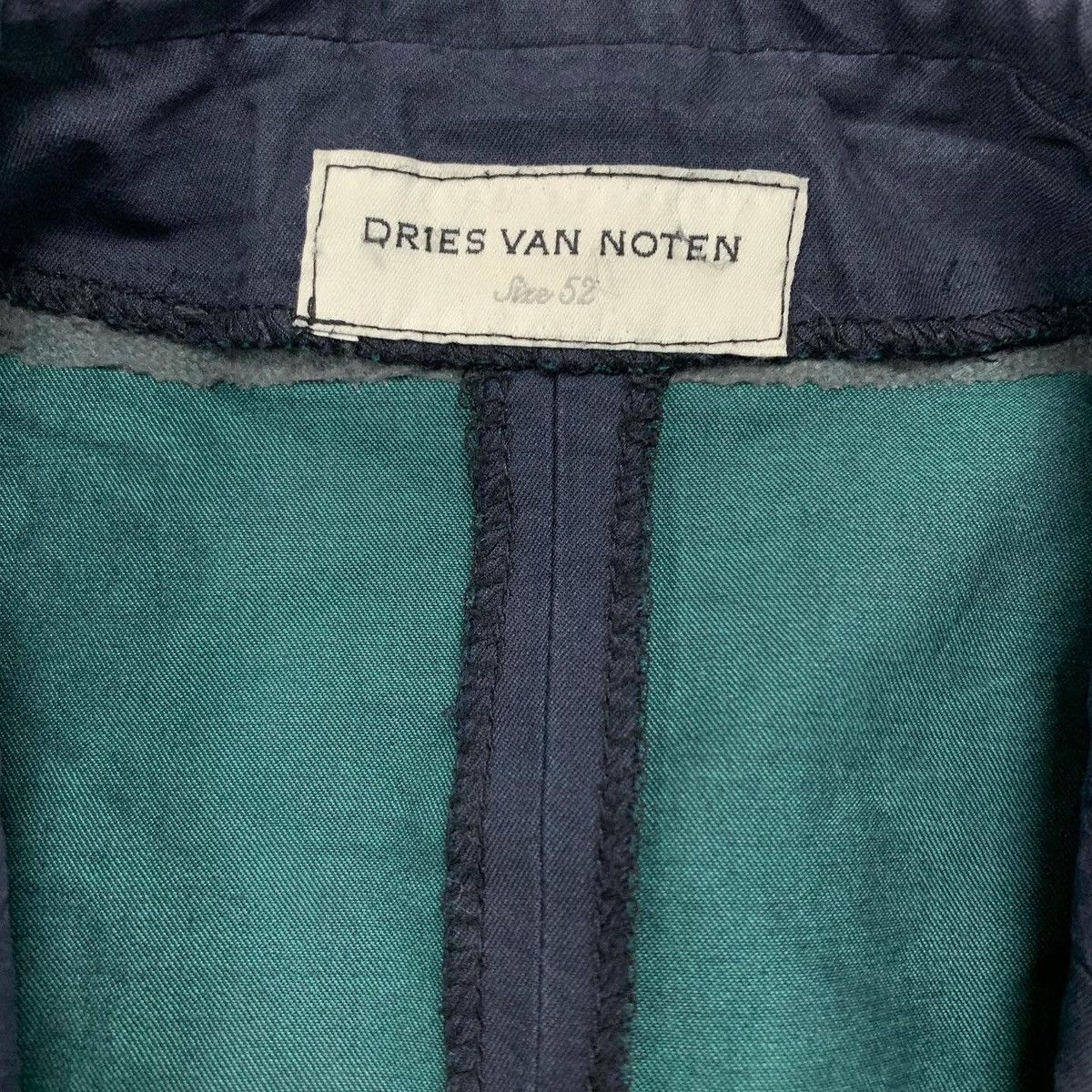 Dries Van Noten × Vintage Vintage dries van noten blazer Size 52 Size 38R - 8 Thumbnail