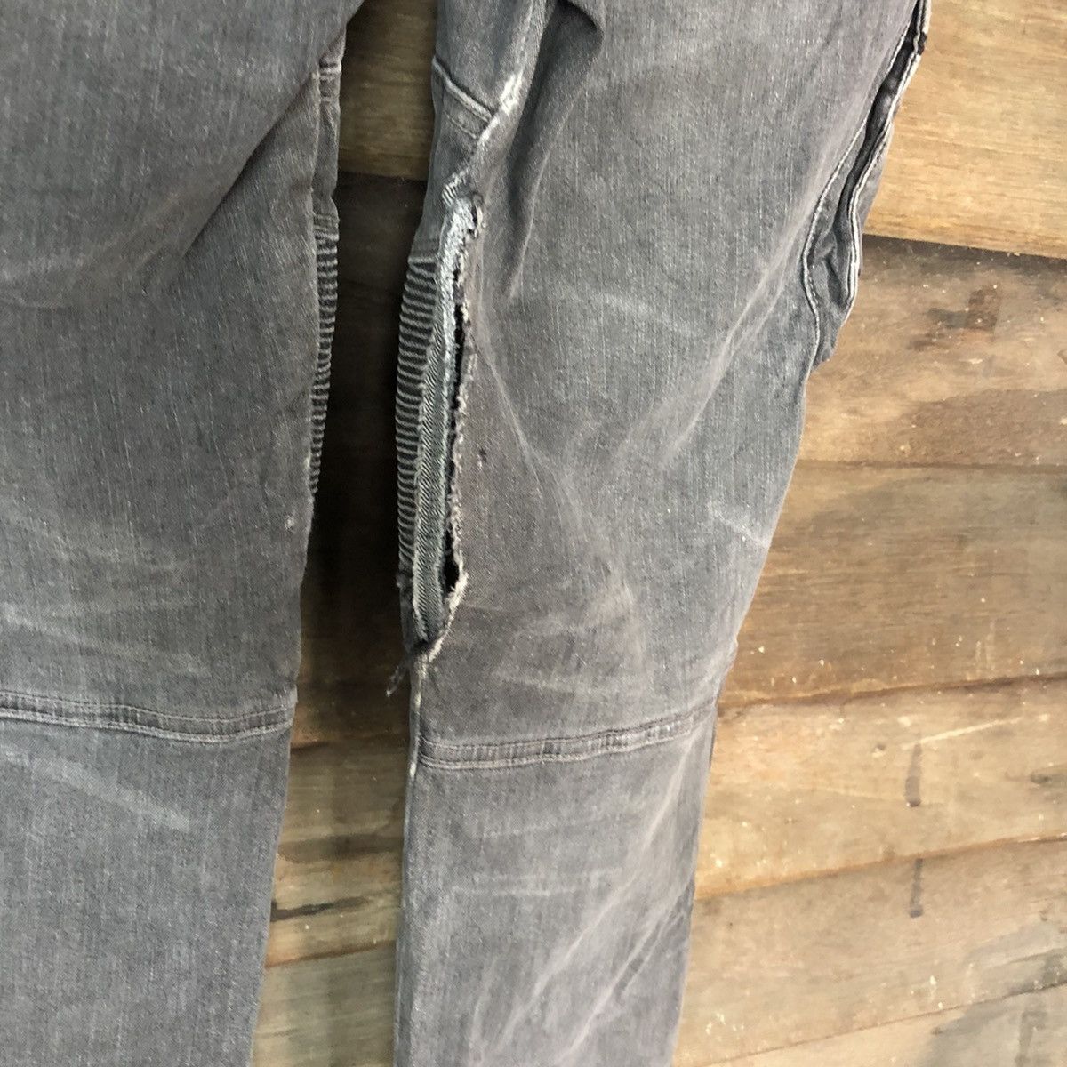 Faded Glory Tora Grey faded ripped utility vintage Cargo Pants #7053 Size US 30 / EU 46 - 14 Thumbnail