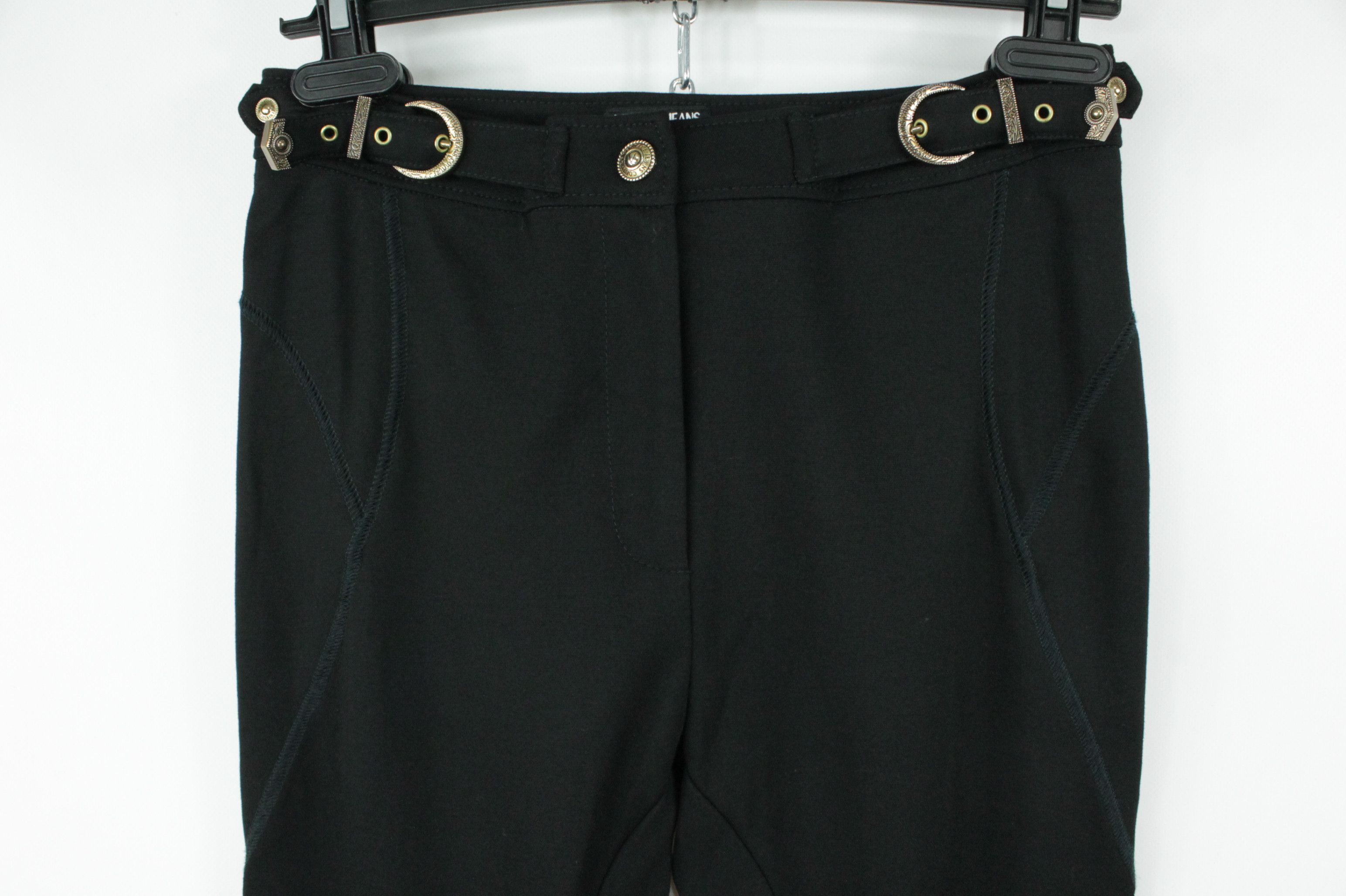 Versace Jeans Couture Versace Jeans Couture Panta Leggings Black Size 28" / US 6 / IT 42 - 4 Thumbnail