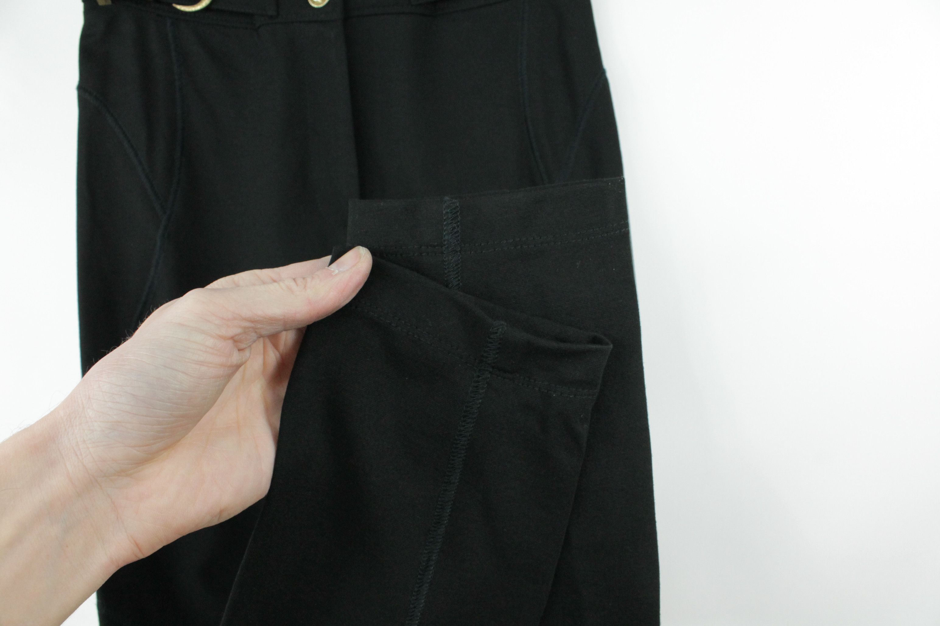 Versace Jeans Couture Versace Jeans Couture Panta Leggings Black Size 28" / US 6 / IT 42 - 7 Thumbnail