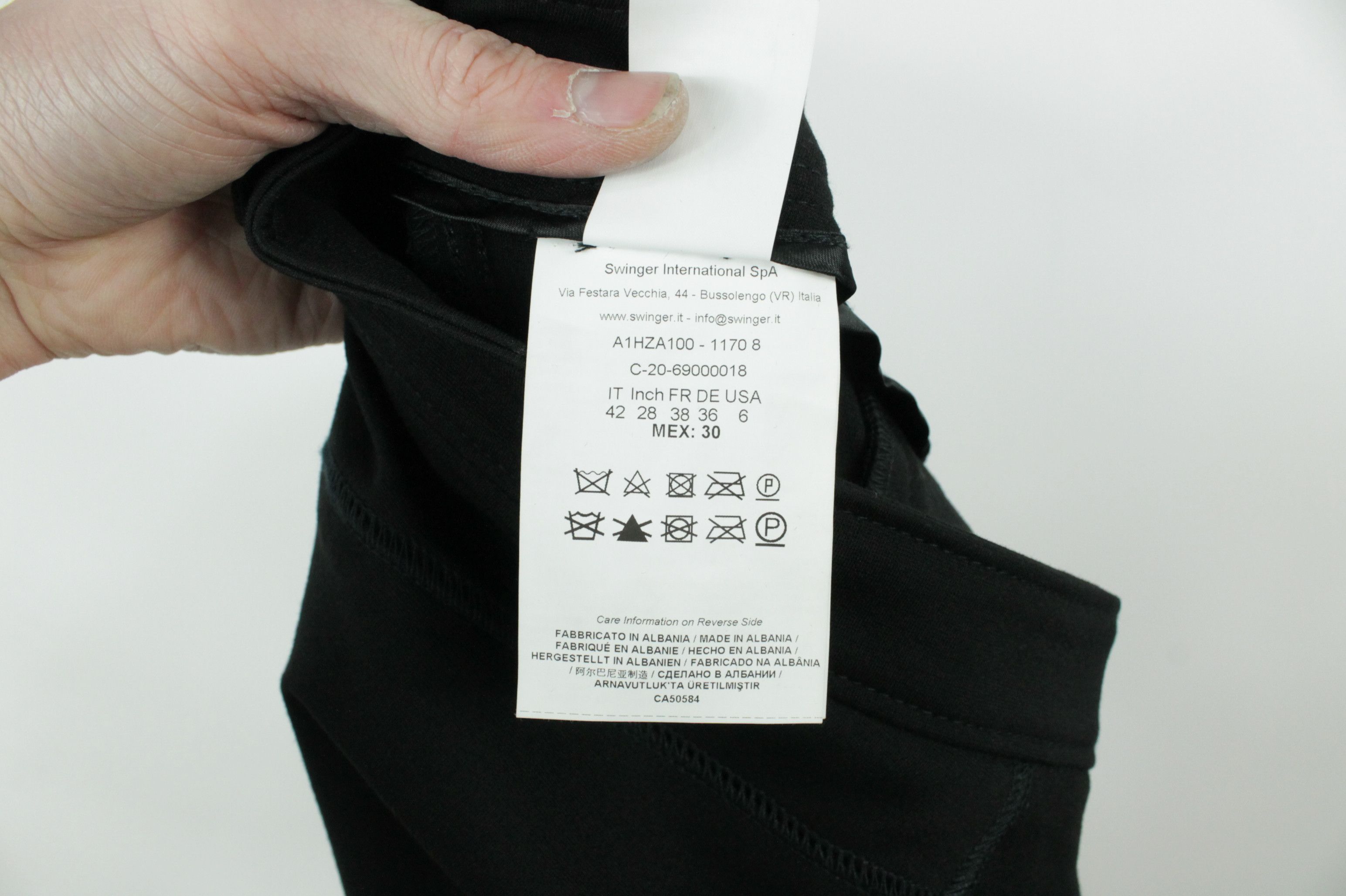 Versace Jeans Couture Versace Jeans Couture Panta Leggings Black Size 28" / US 6 / IT 42 - 10 Thumbnail