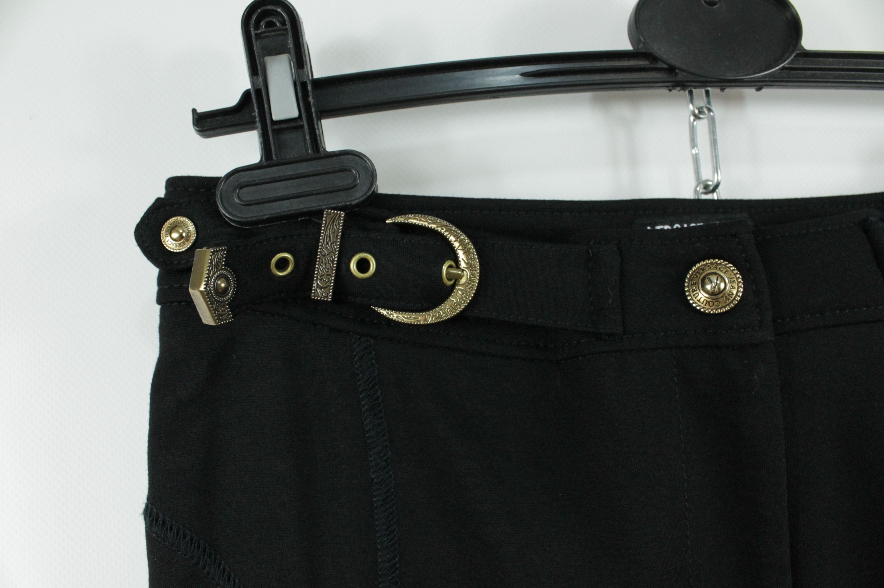 Versace Jeans Couture Versace Jeans Couture Panta Leggings Black Size 28" / US 6 / IT 42 - 5 Thumbnail