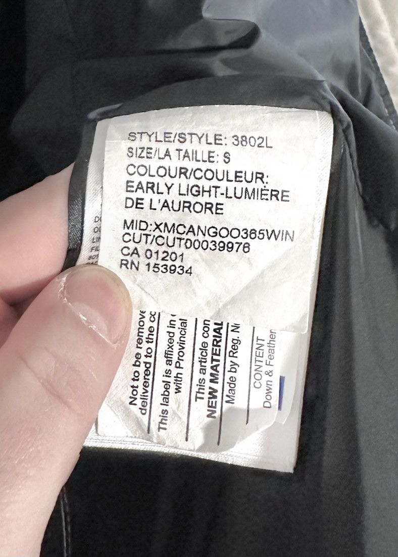 Canada Goose Canada Goose Ivory Shelbourne Down Parka With Fur Trim Size S / US 4 / IT 40 - 7 Thumbnail