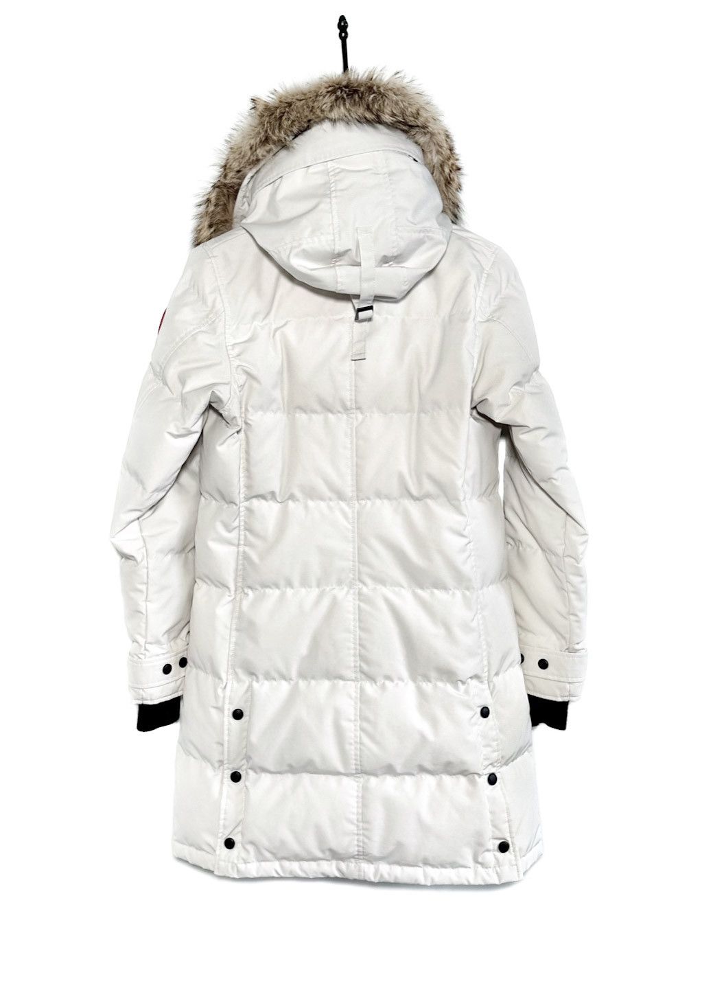 Canada Goose Canada Goose Ivory Shelbourne Down Parka With Fur Trim Size S / US 4 / IT 40 - 4 Thumbnail
