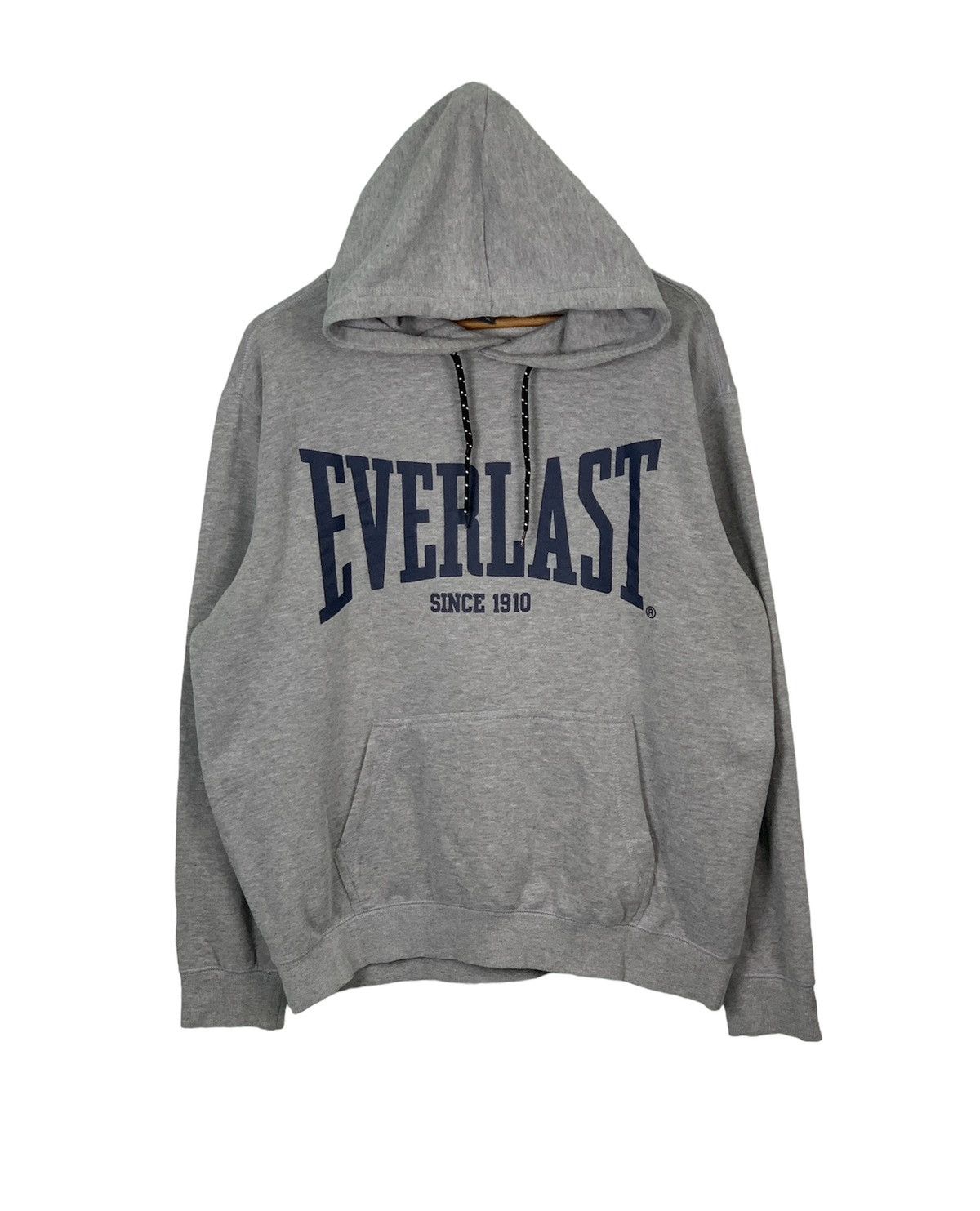 Vintage Everlast Sweater Zipper Embroidered Logo Black Gold offers Everlast Skull Sweater Size Large