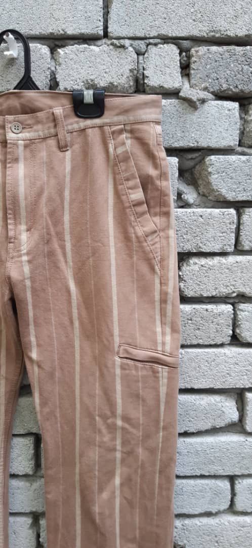 Japanese Brand PPFM Cargo striped pants Size US 32 / EU 48 - 8 Thumbnail