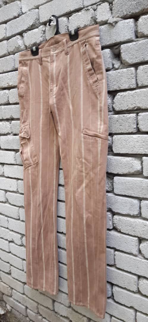 Japanese Brand PPFM Cargo striped pants Size US 32 / EU 48 - 3 Thumbnail