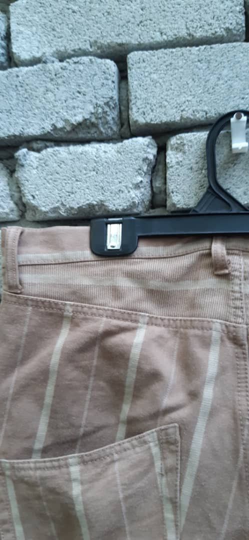 Japanese Brand PPFM Cargo striped pants Size US 32 / EU 48 - 15 Thumbnail