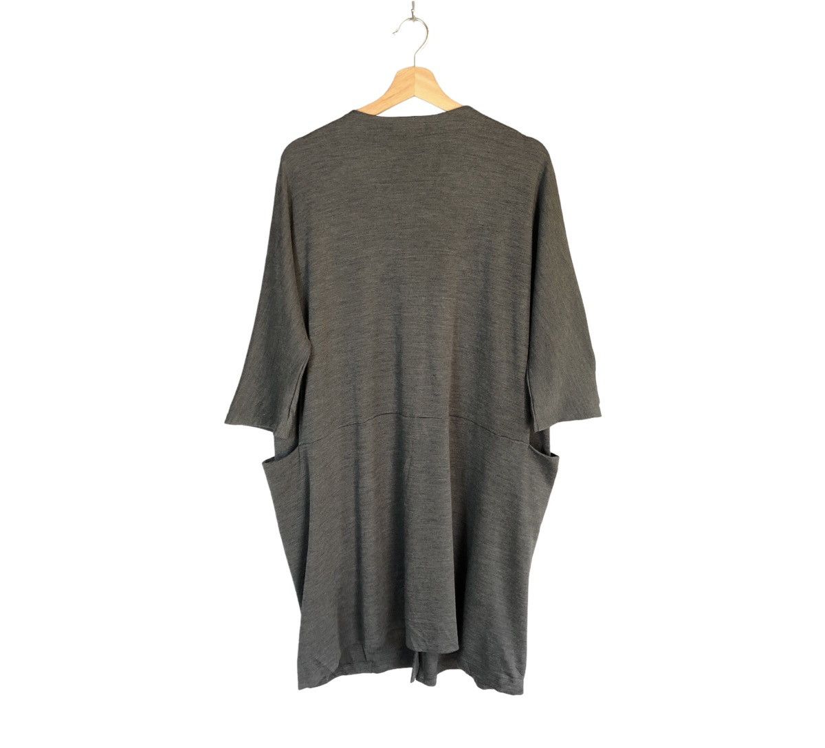 Y's × Yohji Yamamoto Yohji Y’s For Living Double Pocket Wool Button Cardigan Size M / US 6-8 / IT 42-44 - 2 Thumbnail