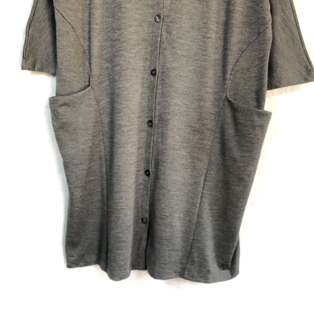 Y's × Yohji Yamamoto Yohji Y’s For Living Double Pocket Wool Button Cardigan Size M / US 6-8 / IT 42-44 - 4 Thumbnail