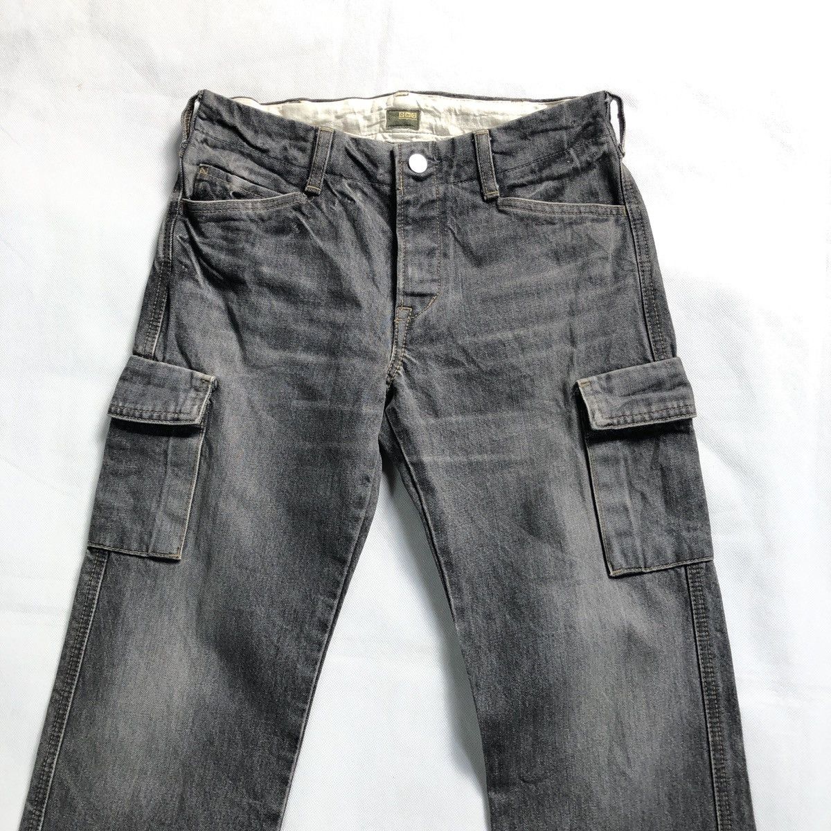 20471120 × Designer × Japanese Brand D.M.G. 🇯🇵 Japan Tactical Cargo Multipocket Fades Pant Size US 28 / EU 44 - 4 Thumbnail