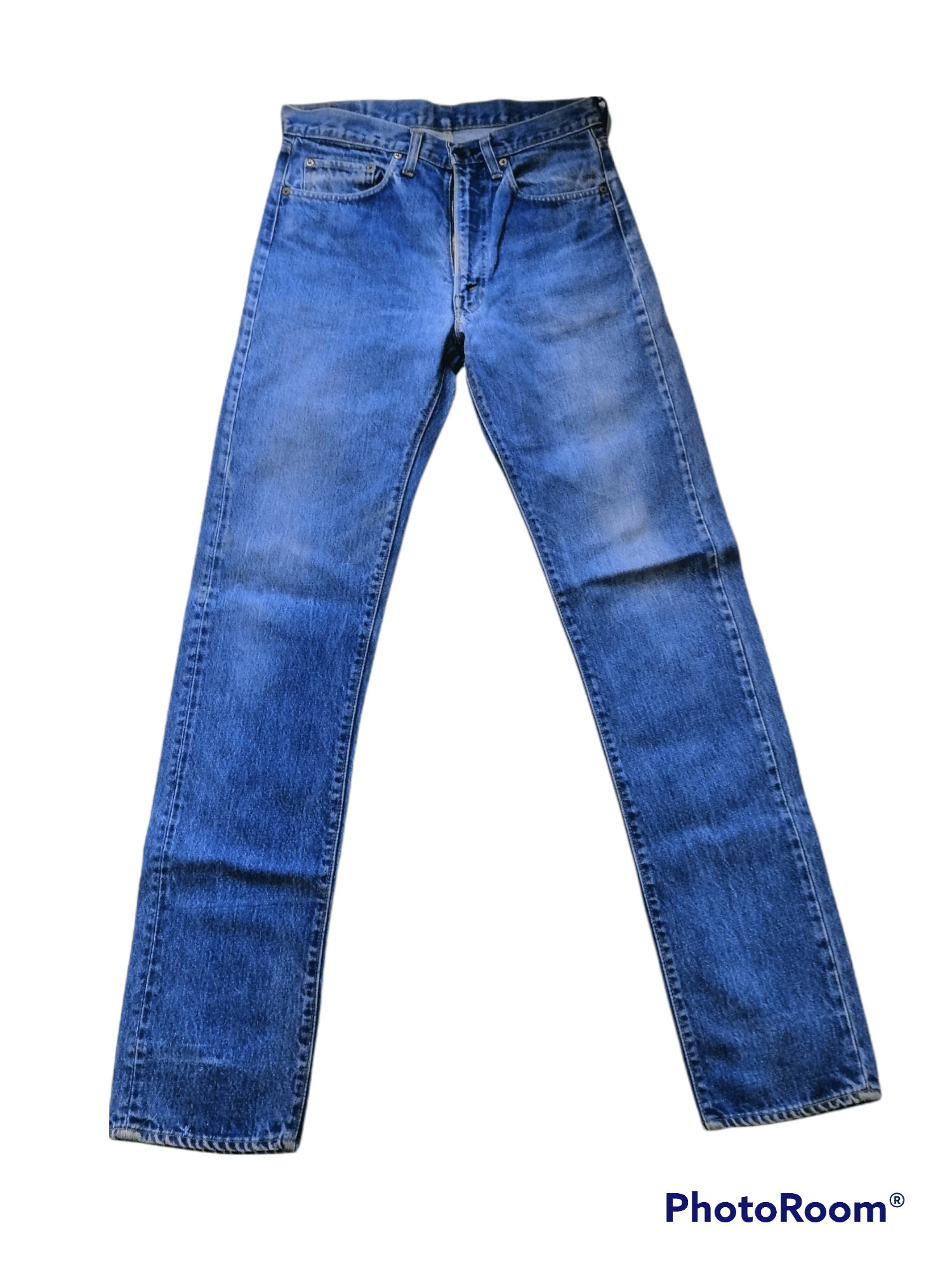 AUTHENTIC RARE VTG LEVIS 505 #6 INDIGO DENIM NICE PATINA
