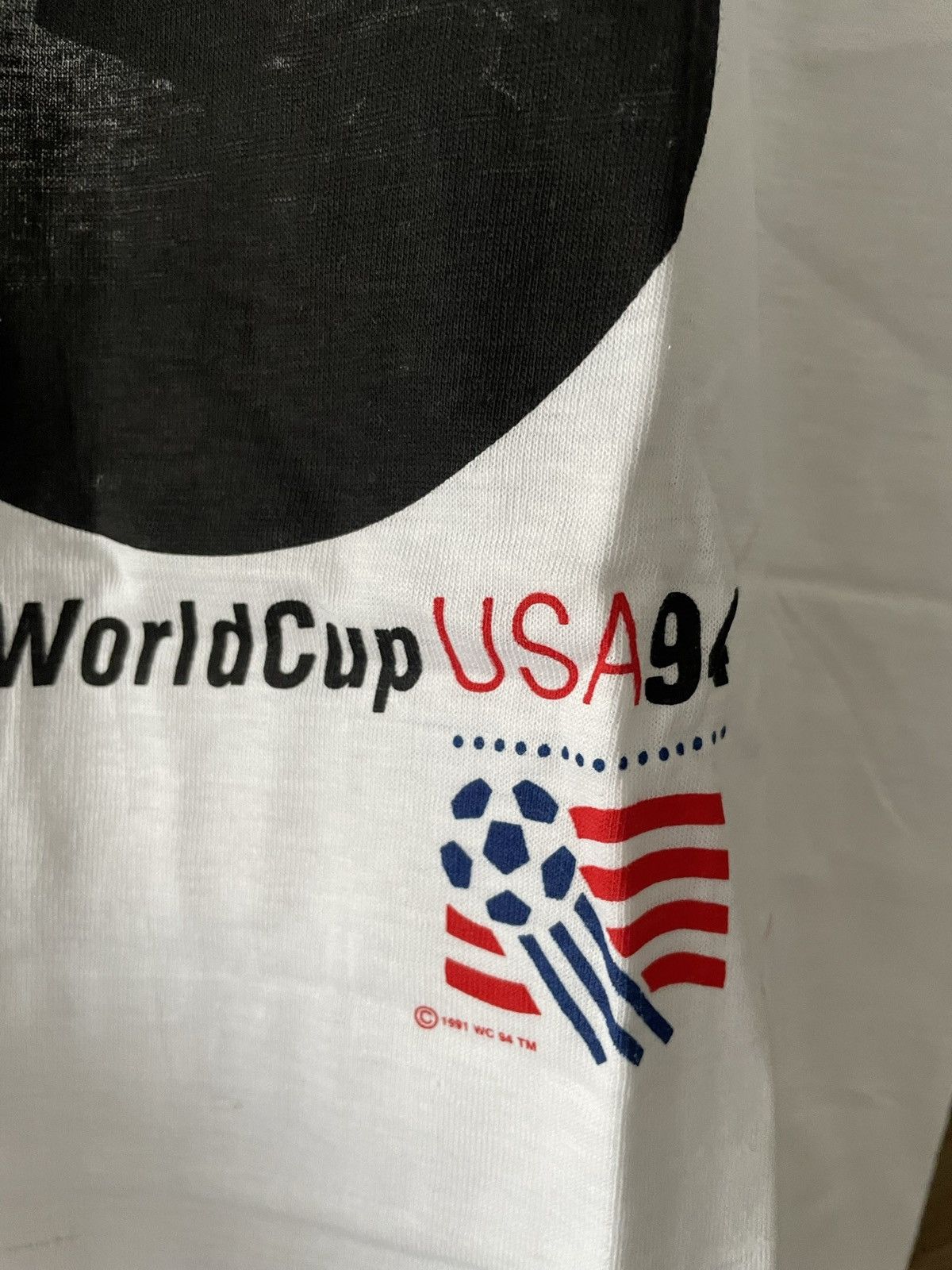 Adidas × Vintage Vintage Adidas Brand New World Cup USA Licensed T-Shirt tee Size US XL / EU 56 / 4 - 7 Thumbnail