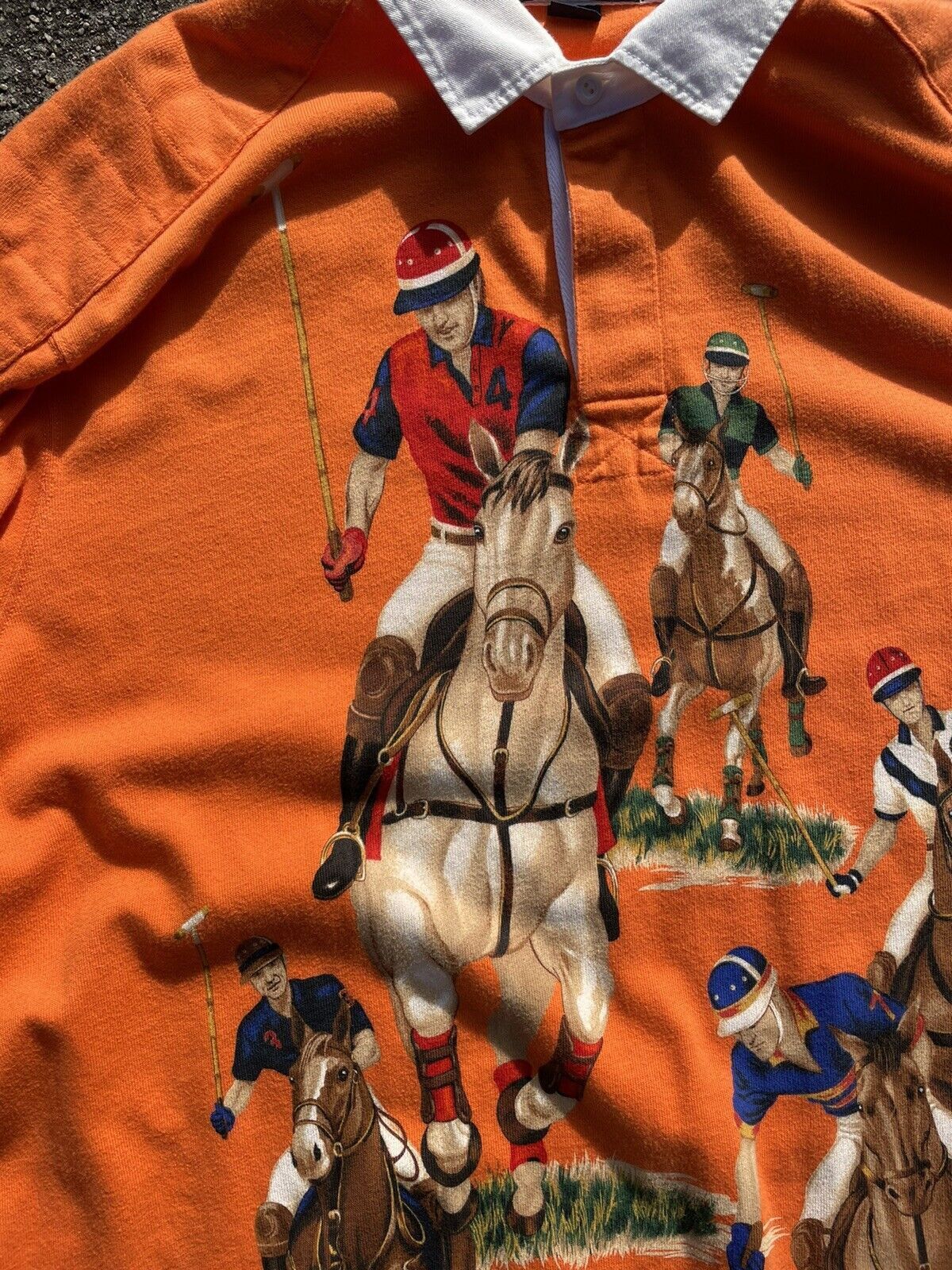 Polo Ralph Lauren Vintage Polo Ralph Lauren 5 Horseman Equestrian Rugby XXL Size US XXL / EU 58 / 5 - 15 Thumbnail