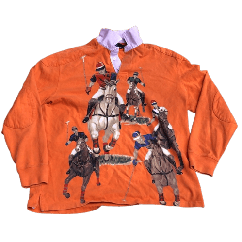 Polo Ralph Lauren Vintage Polo Ralph Lauren 5 Horseman Equestrian Rugby XXL Size US XXL / EU 58 / 5 - 7 Thumbnail