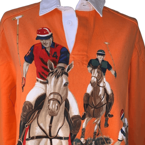 Polo Ralph Lauren Vintage Polo Ralph Lauren 5 Horseman Equestrian Rugby XXL Size US XXL / EU 58 / 5 - 4 Thumbnail