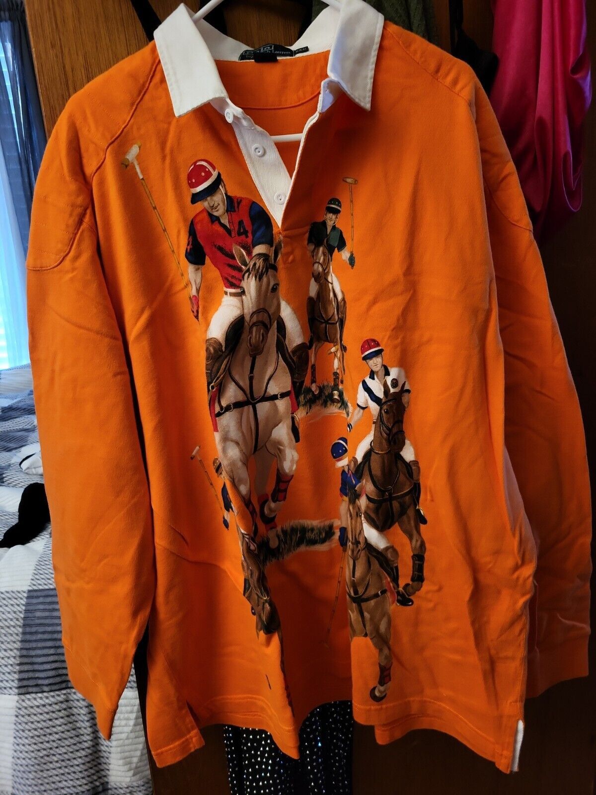 Polo Ralph Lauren Vintage Polo Ralph Lauren 5 Horseman Equestrian Rugby XXL Size US XXL / EU 58 / 5 - 3 Thumbnail