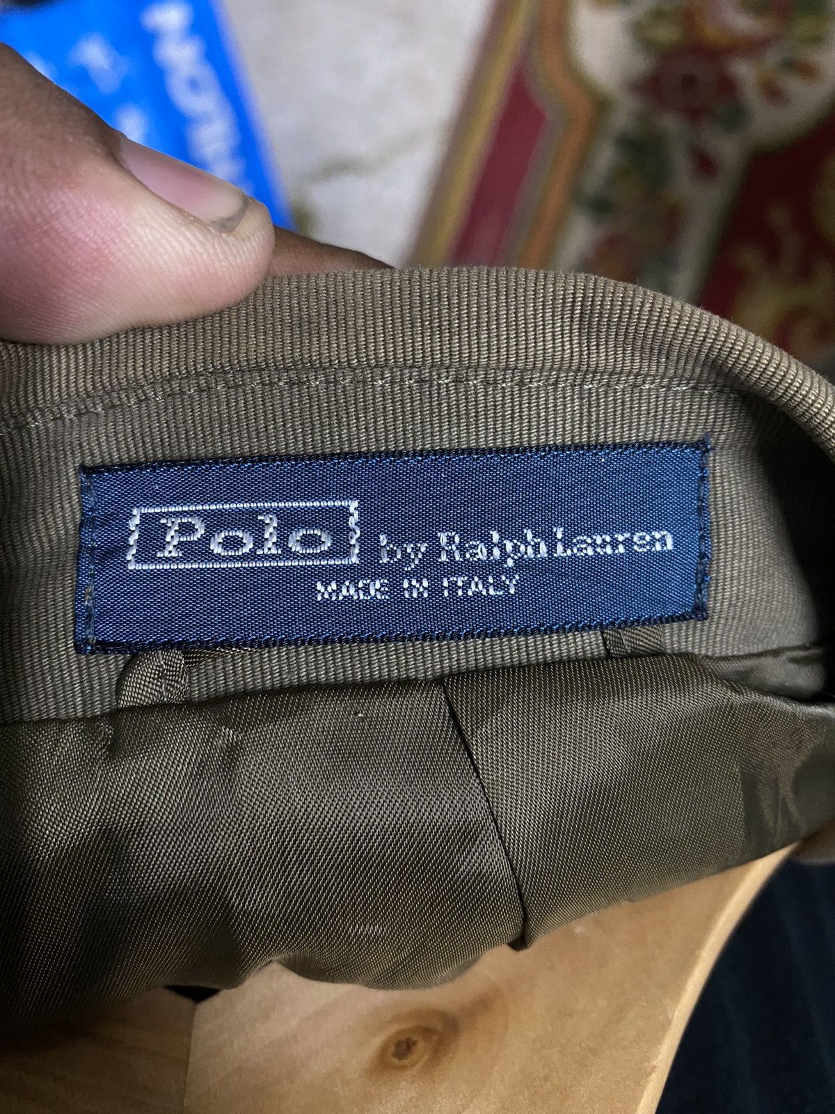 Polo Ralph Lauren × Ralph Lauren × Vintage Vintage Polo Ralph Lauren Blazer Made in Italy Size 40R - 8 Thumbnail