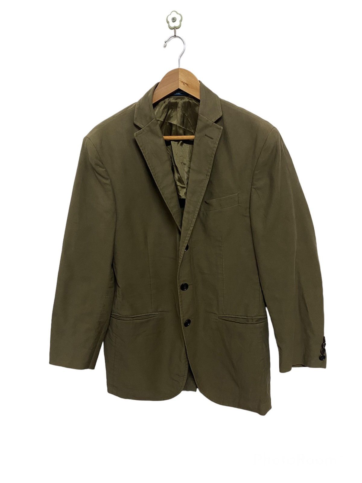 Polo Ralph Lauren × Ralph Lauren × Vintage Vintage Polo Ralph Lauren Blazer Made in Italy Size 40R - 1 Thumbnail