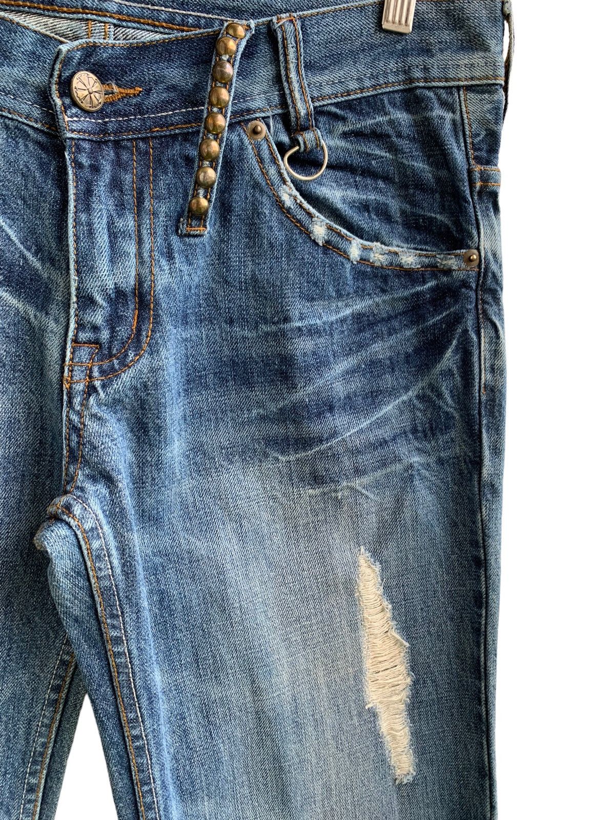 Japanese Brand Distresses Japanese Brand Midas Jeans Size US 32 / EU 48 - 7 Thumbnail