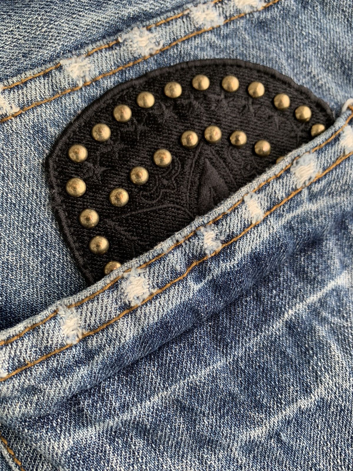 Japanese Brand Distresses Japanese Brand Midas Jeans Size US 32 / EU 48 - 12 Thumbnail