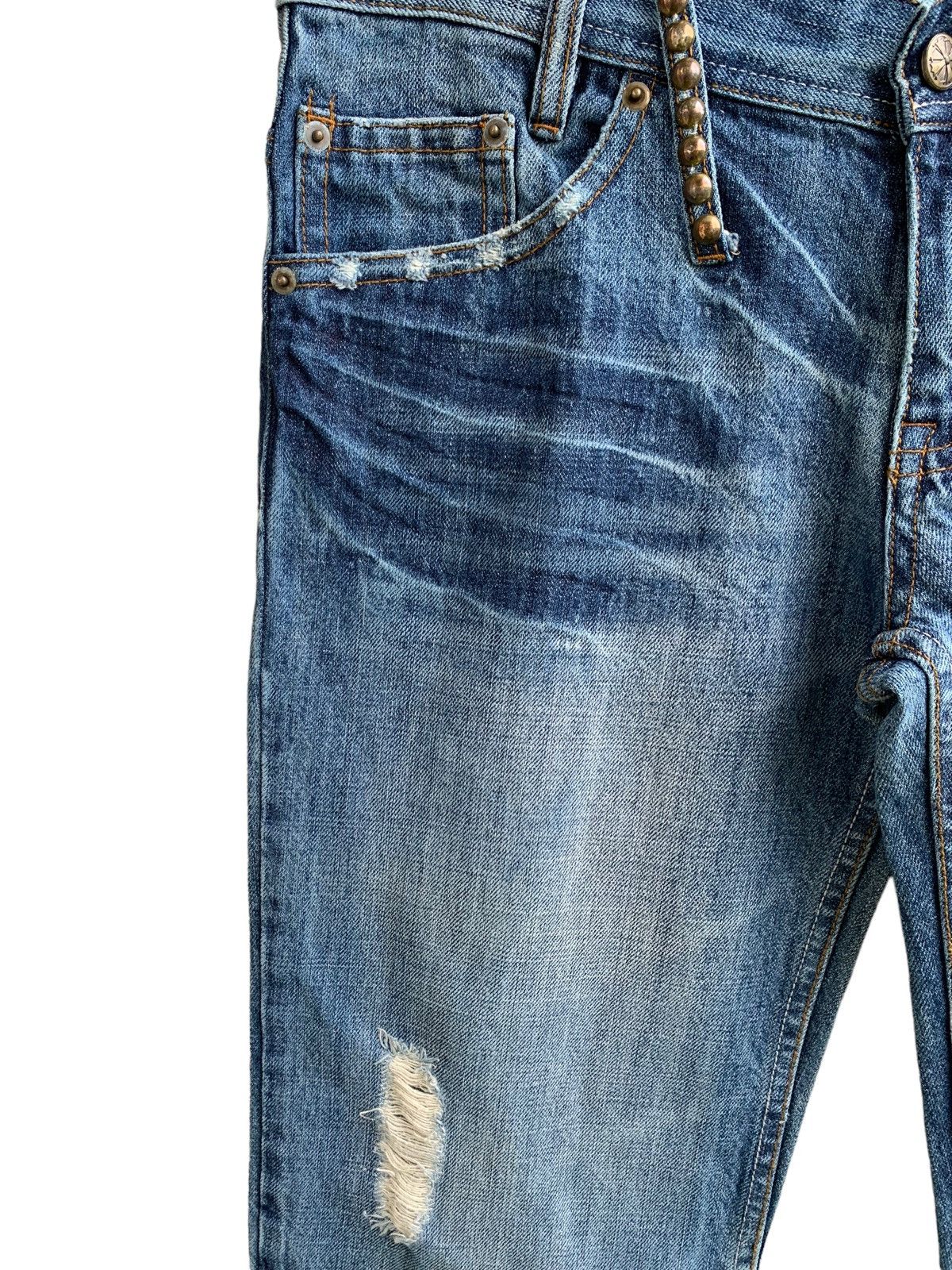Japanese Brand Distresses Japanese Brand Midas Jeans Size US 32 / EU 48 - 8 Thumbnail