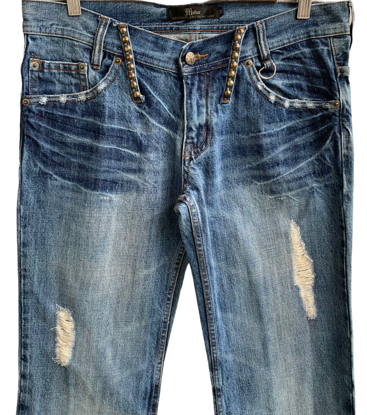 Japanese Brand Distresses Japanese Brand Midas Jeans Size US 32 / EU 48 - 6 Thumbnail