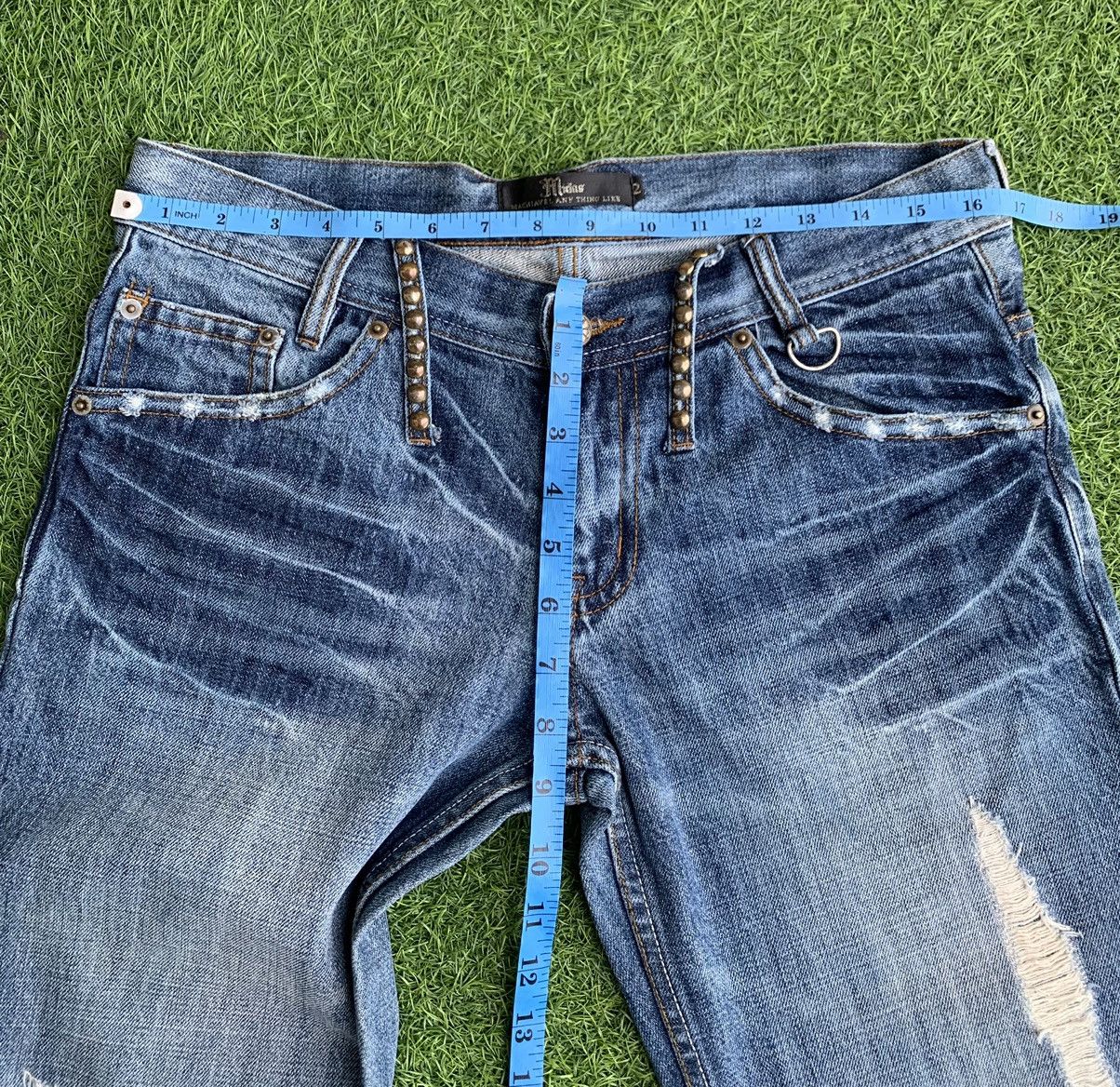 Japanese Brand Distresses Japanese Brand Midas Jeans Size US 32 / EU 48 - 14 Thumbnail